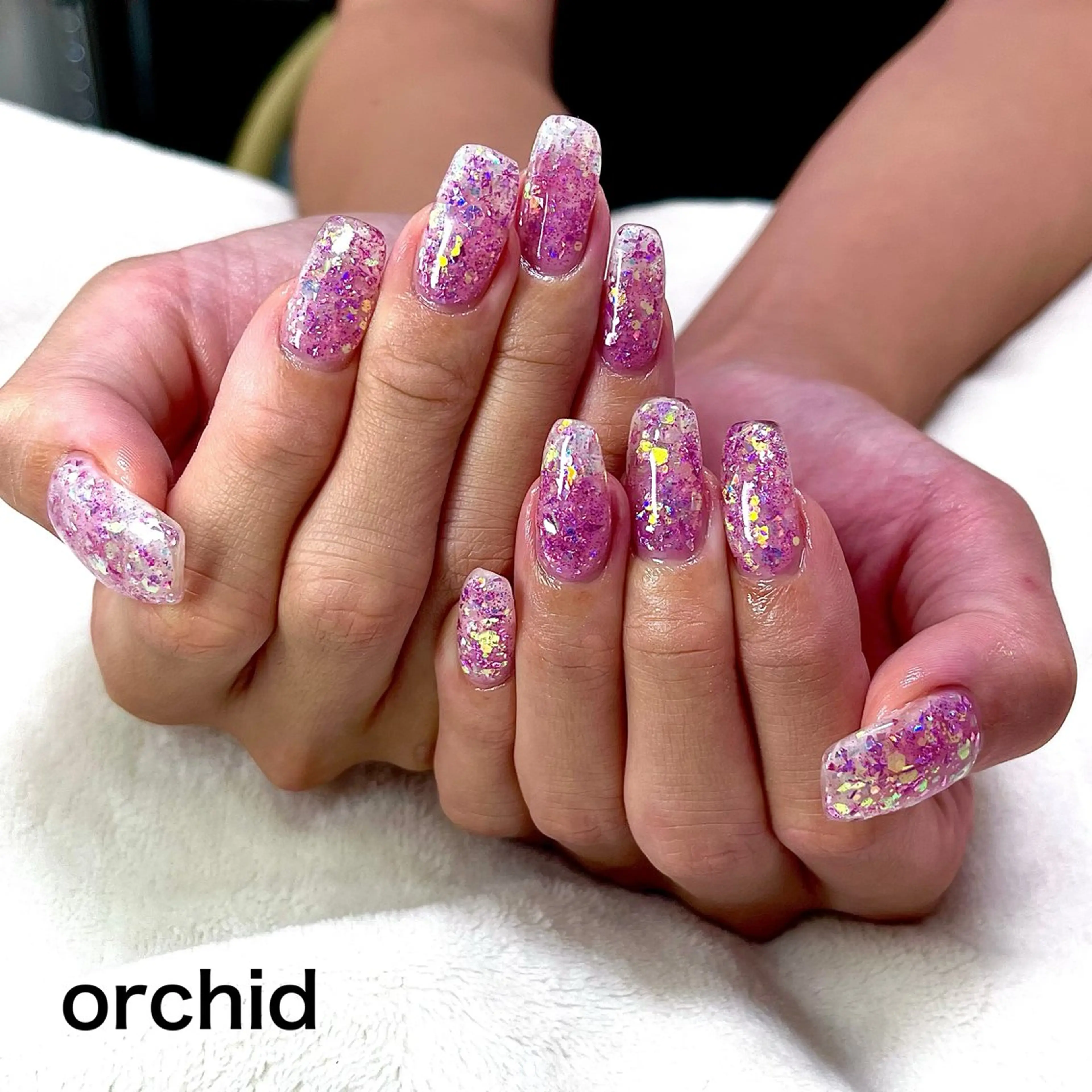 ネイル orchid ♡オーキッドのネイルデザイン