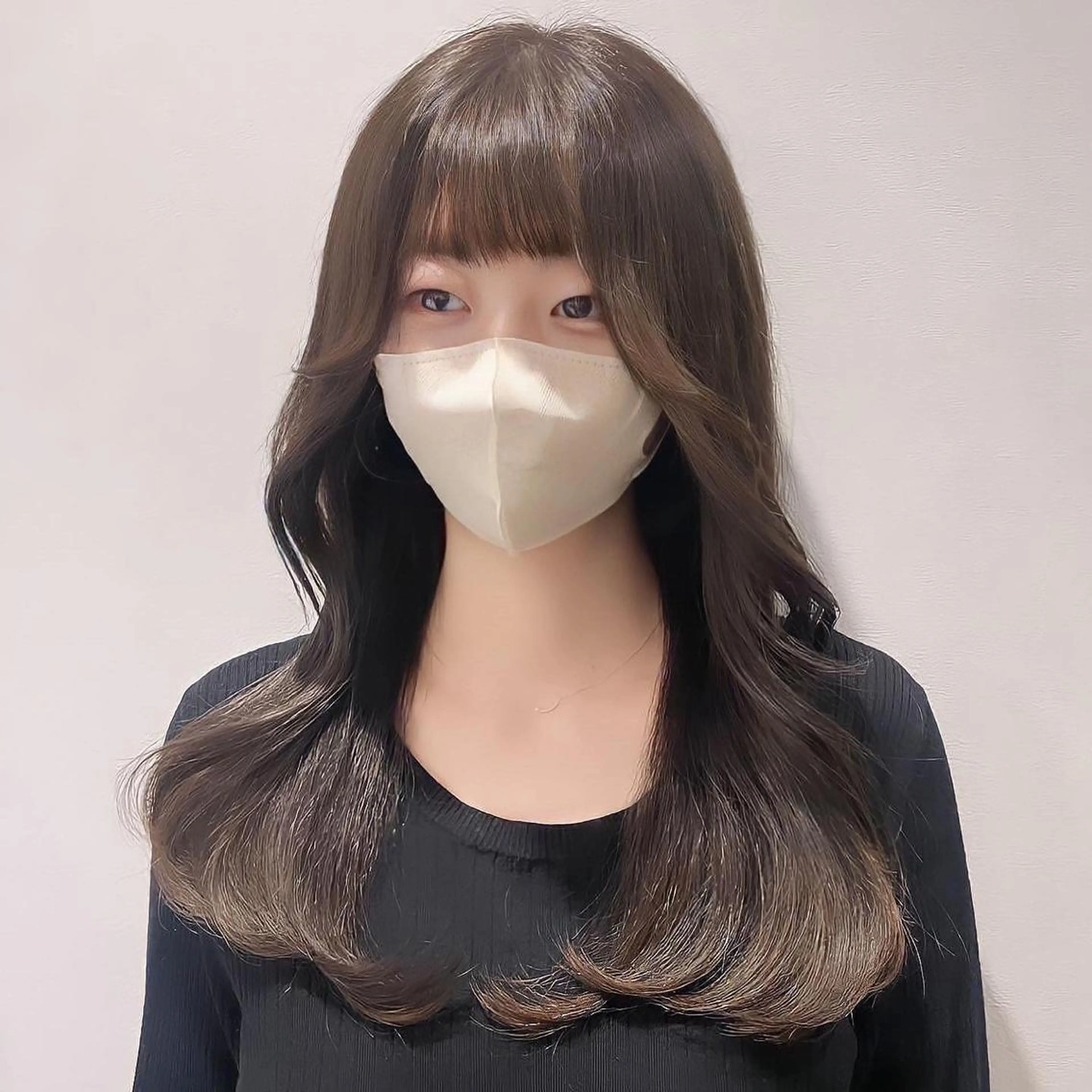 ロング カット トリートメント 銀座／レイヤーカット 🤍内野すみれのヘアスタイル