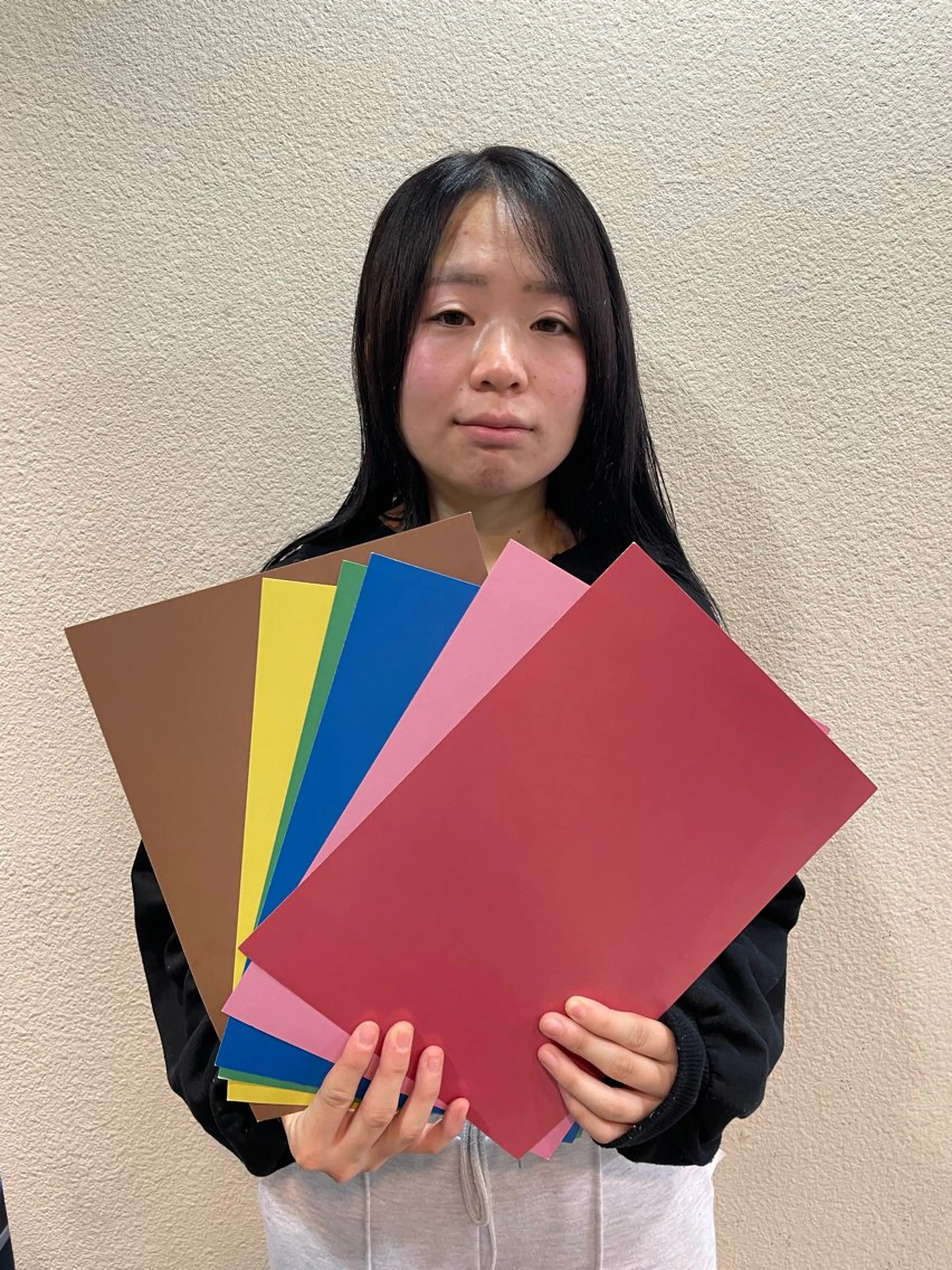 セミロング カラー ハイトーン/レイヤー 似合わせ・ユキノのヘアスタイル