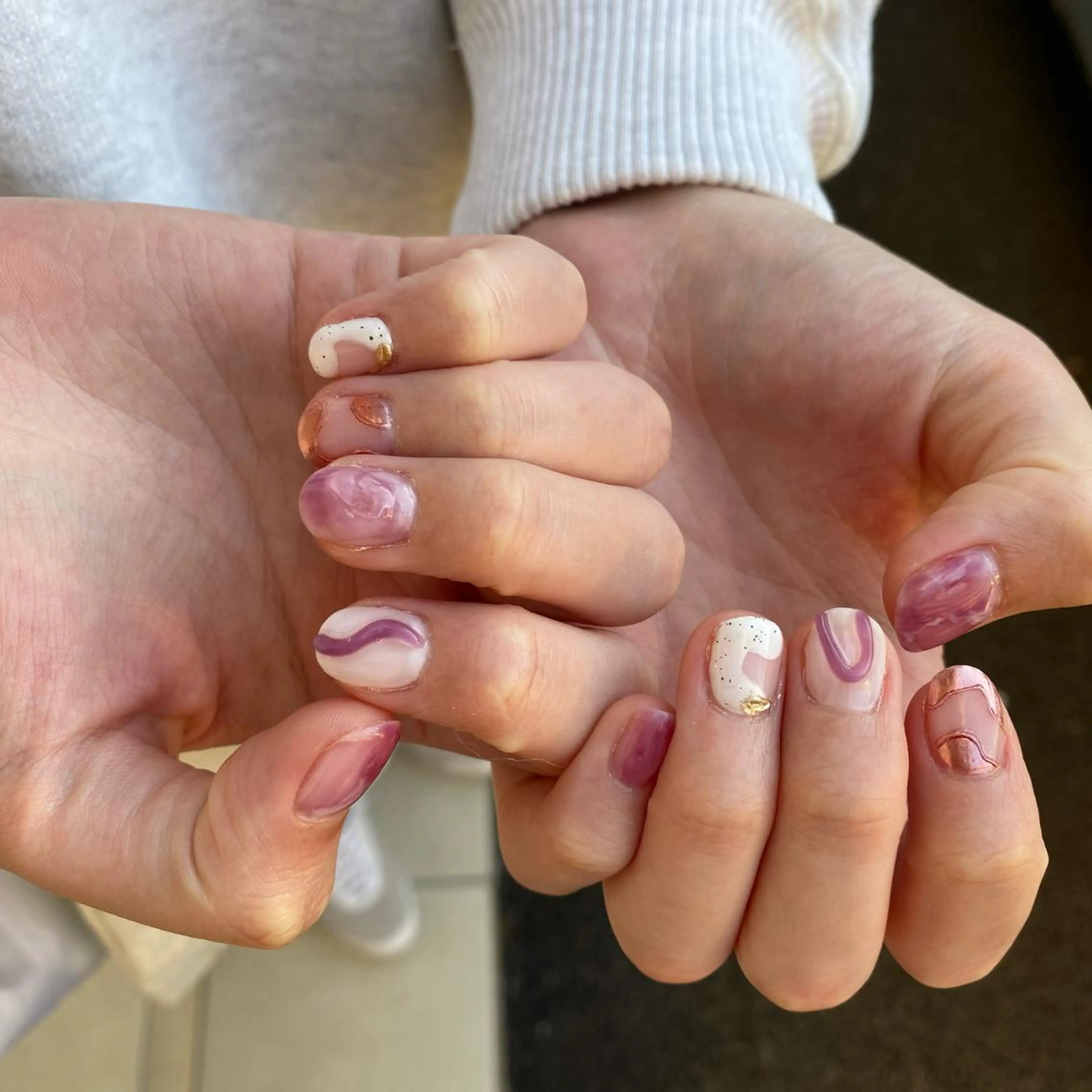 ネイル ニュアンスネイル le ciel nailのネイルデザイン