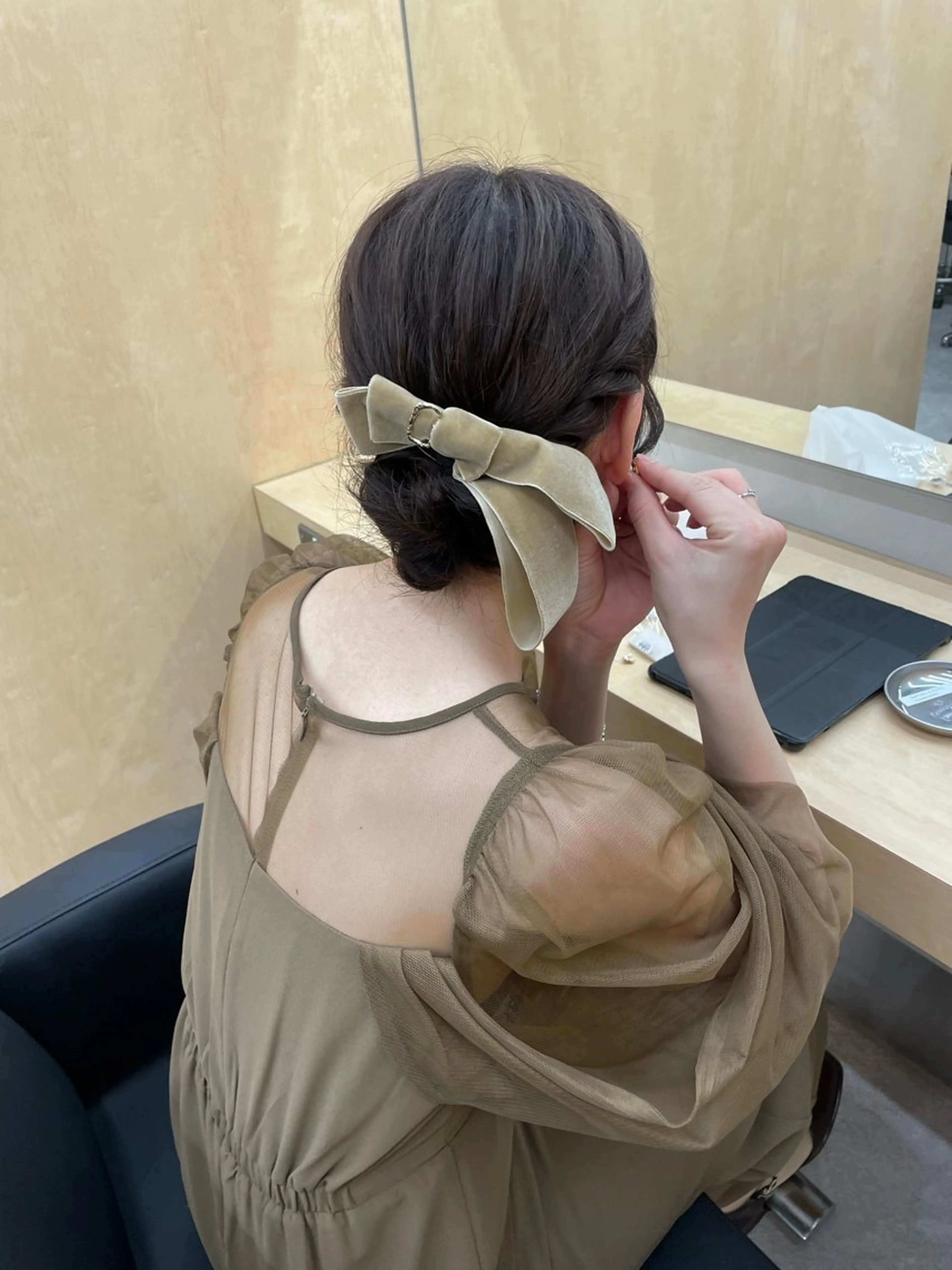 ヘアアレンジ ヘアセット カット・ダブルカラー TAIGAのヘアスタイル