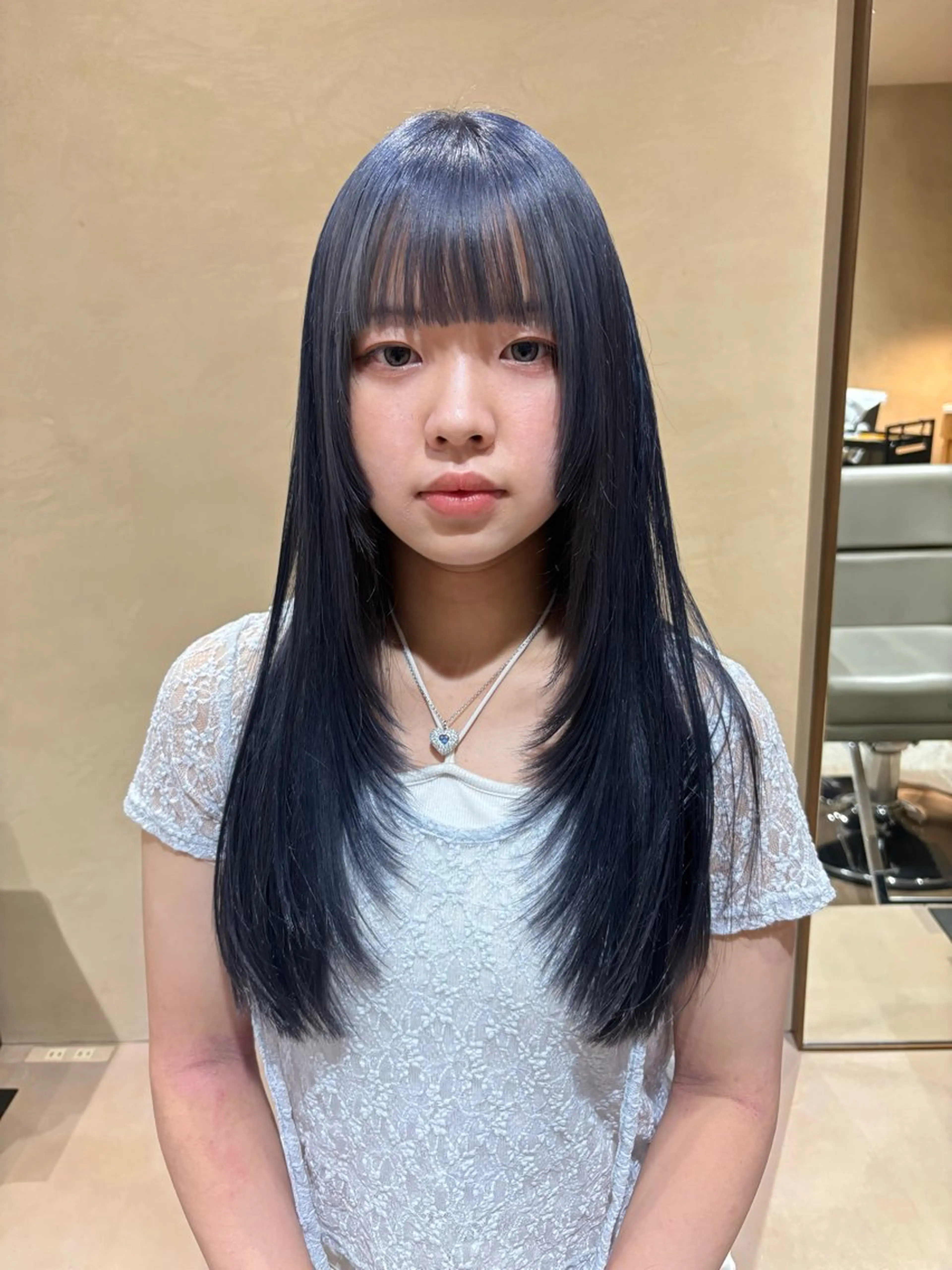 ロング カット ボブ/ヘアセット 結婚式卒業式アレンジのヘアスタイル