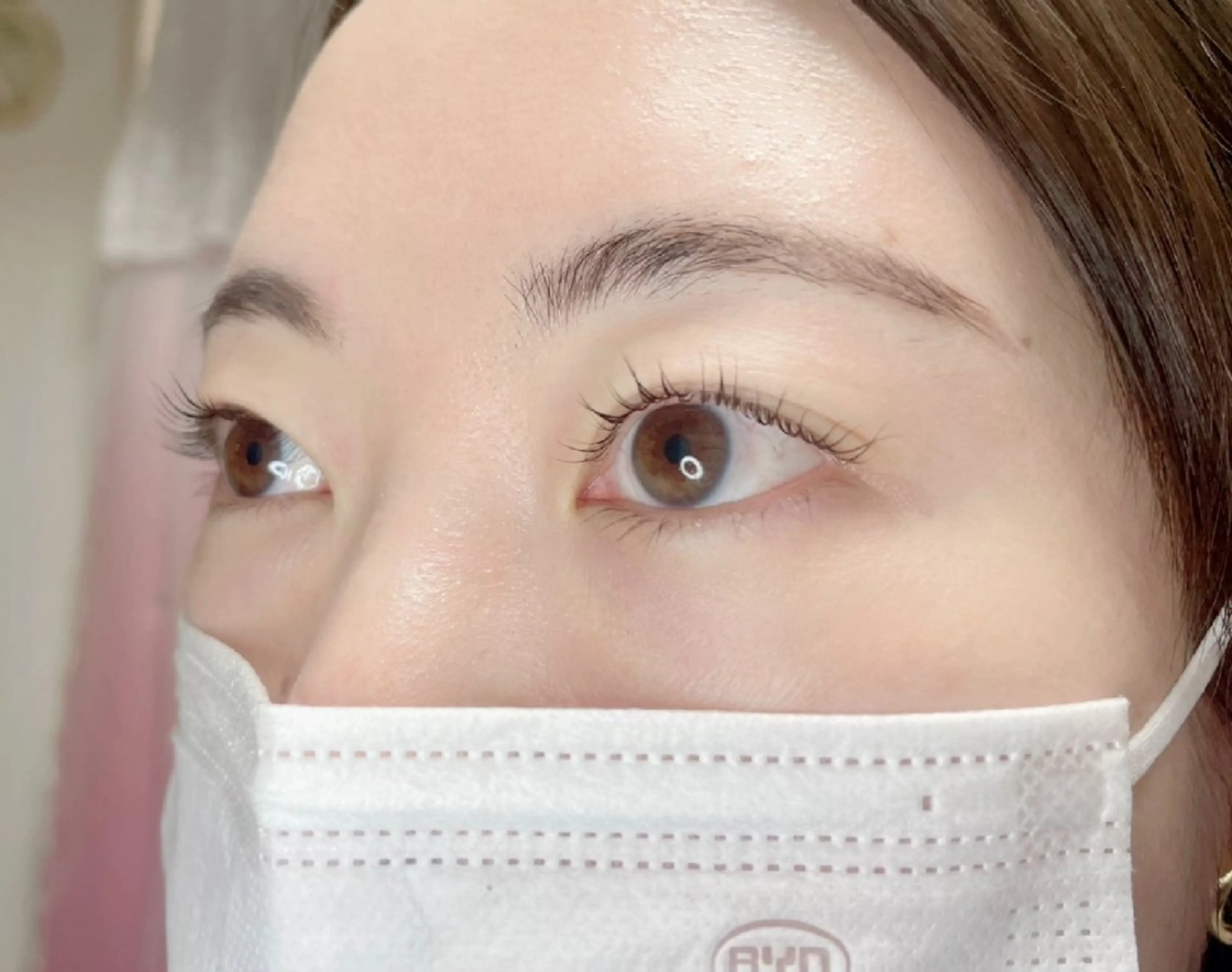 マツエク・マツパ Cカール パリジェンヌラッシュリフト マツパ 吉岡 ゆうなのマツエク・マツパデザイン