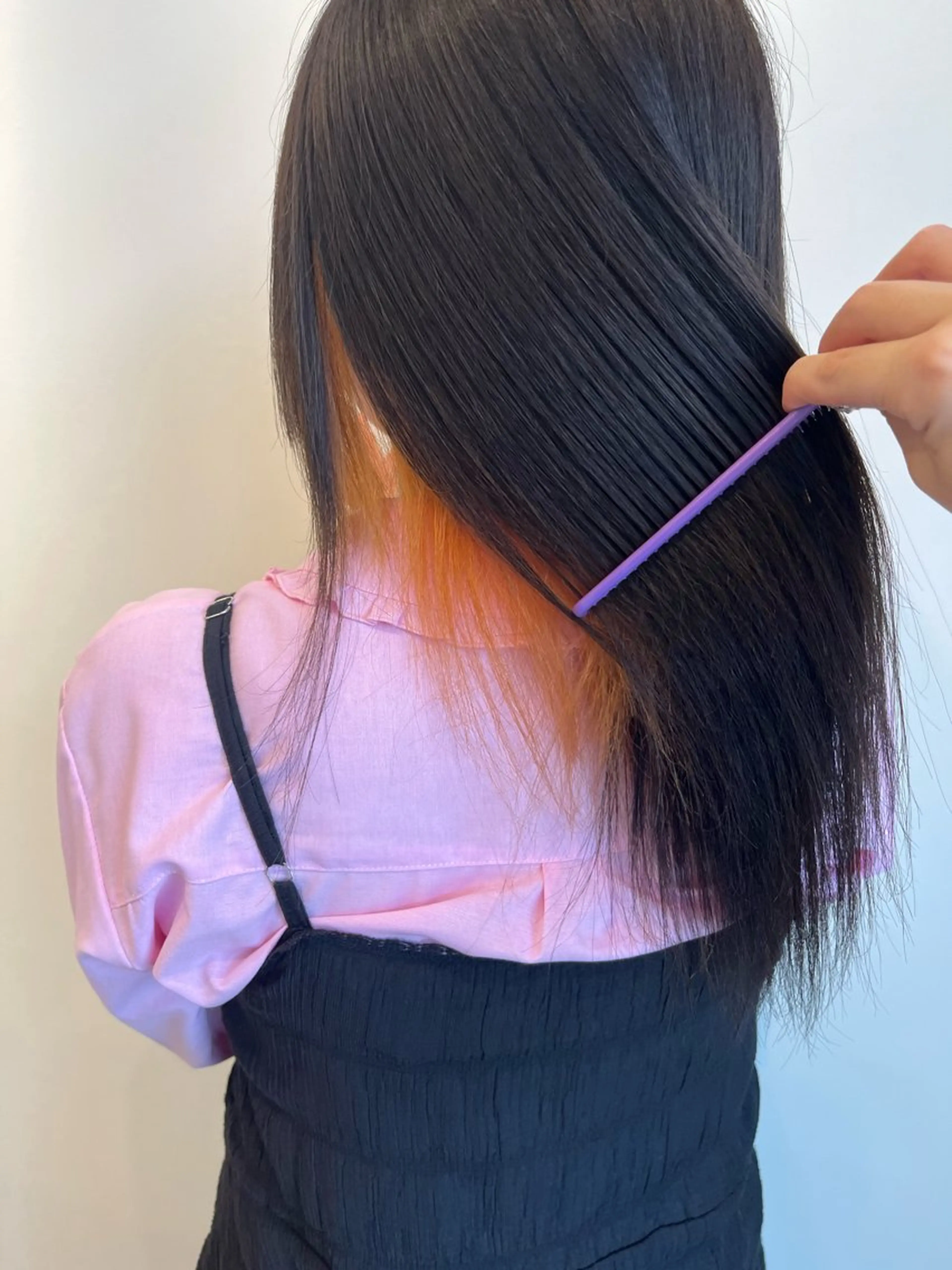 ミディアム カラー ERII /伏見 カットモデル募集中！のヘアスタイル