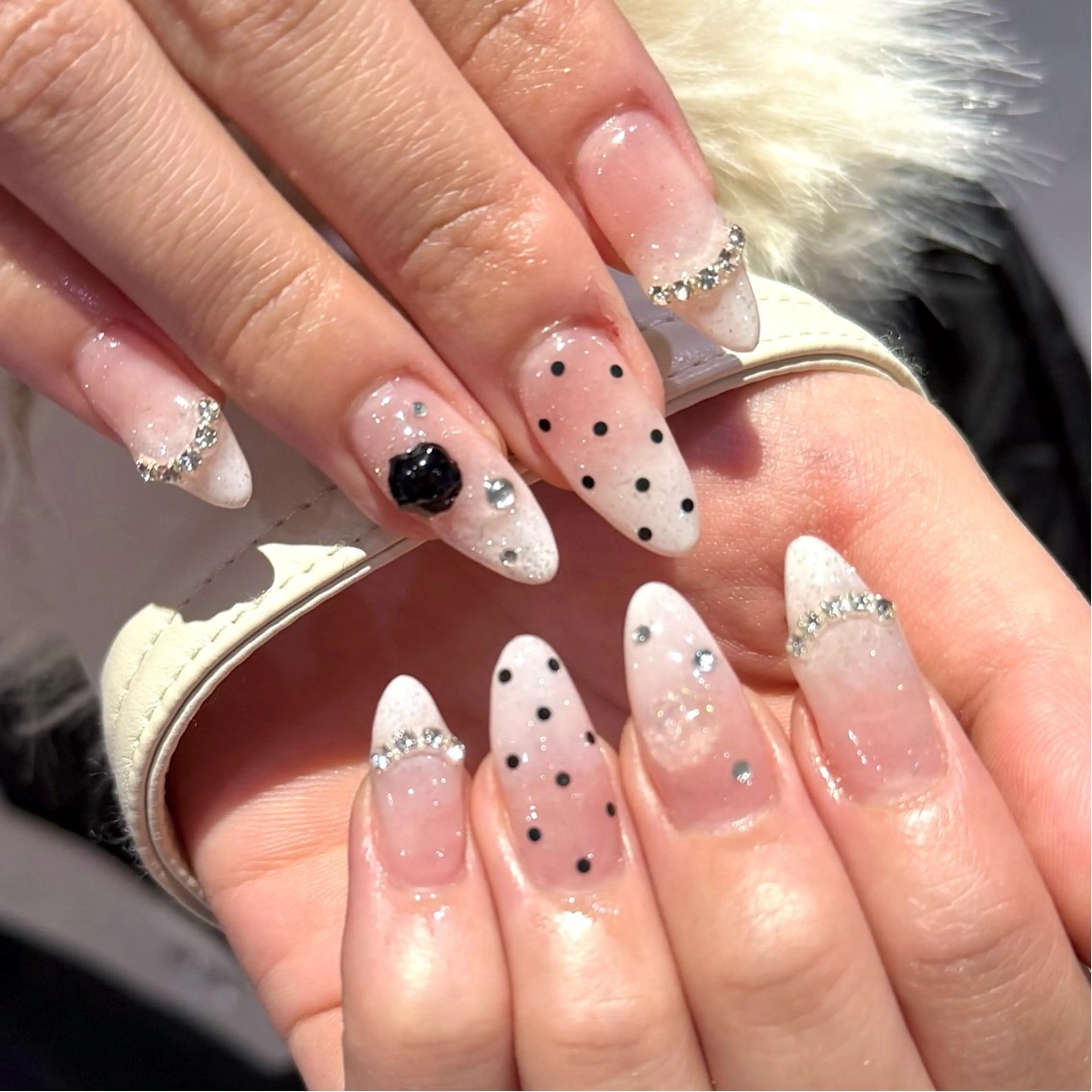 ネイル ハンドネイル フットネイル 𝙃𝙖𝙧𝙪⋆ ˚꩜｡個性派のネイルデザイン