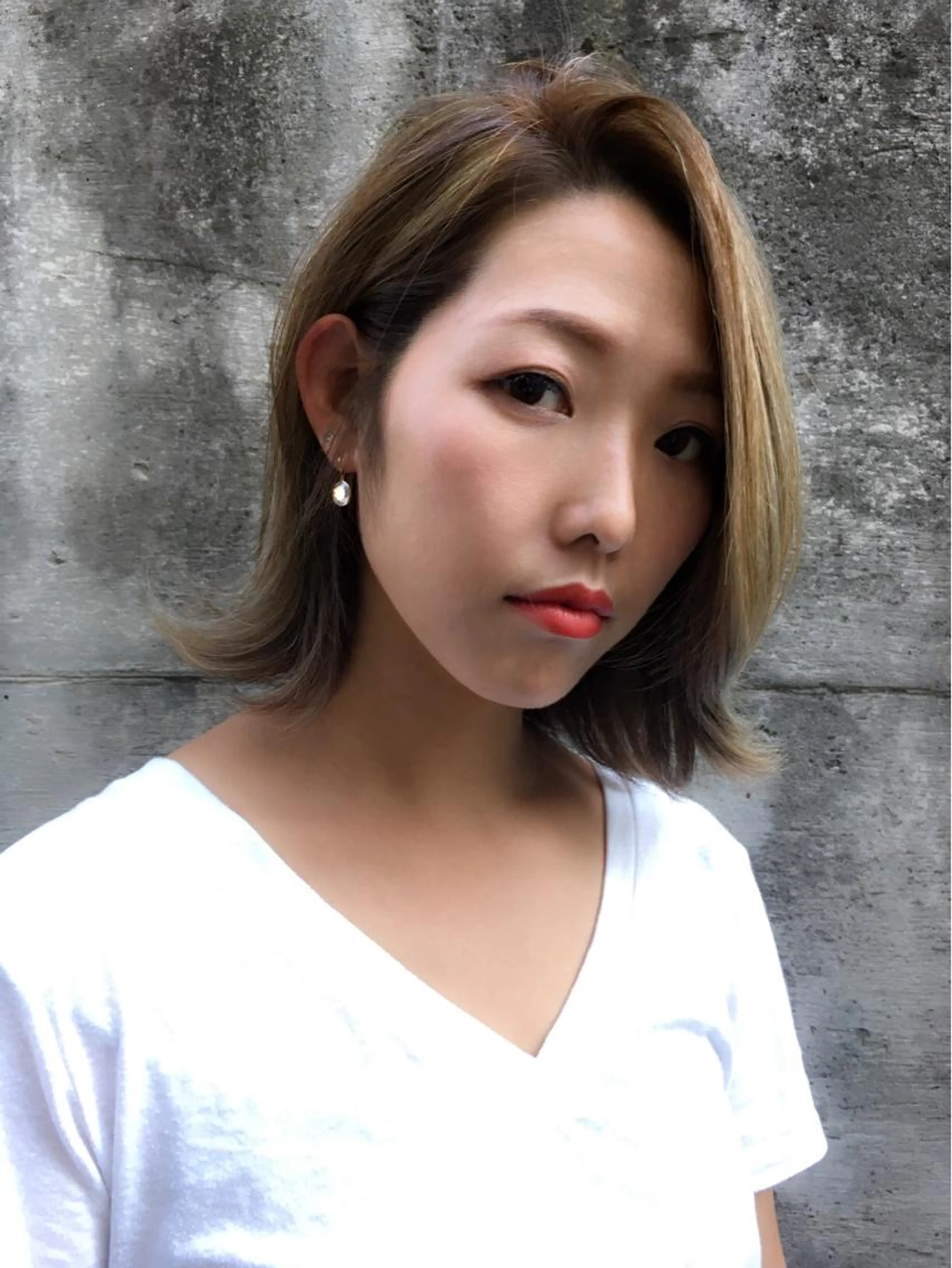 外国人風カラー+ハイライト+トリートメント🕊の写真