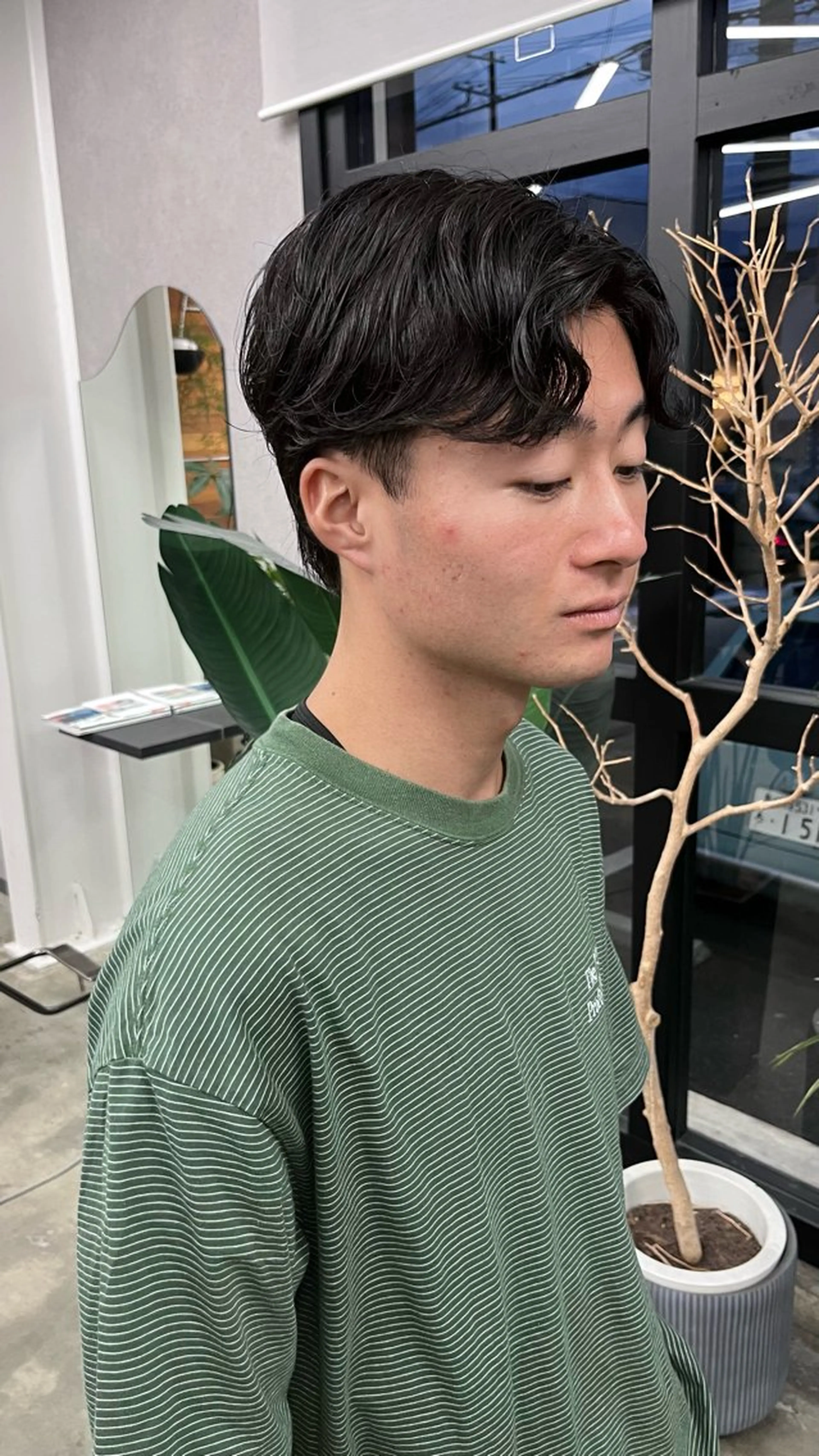 メンズ パーマスタイル特化◎ 永戸圭汰のヘアスタイル