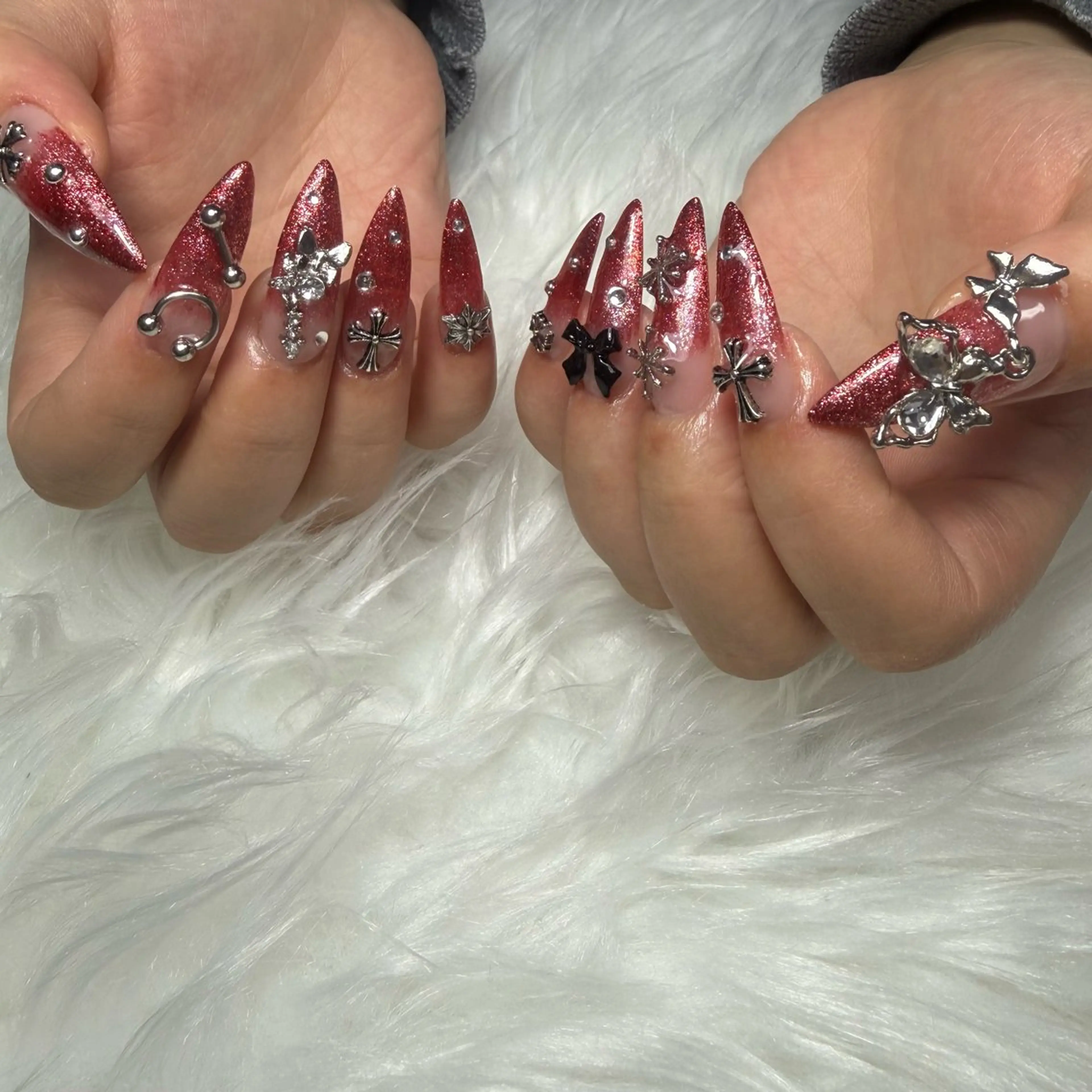 ネイル 冬ネイル クリスマス L'ino nailのネイルデザイン