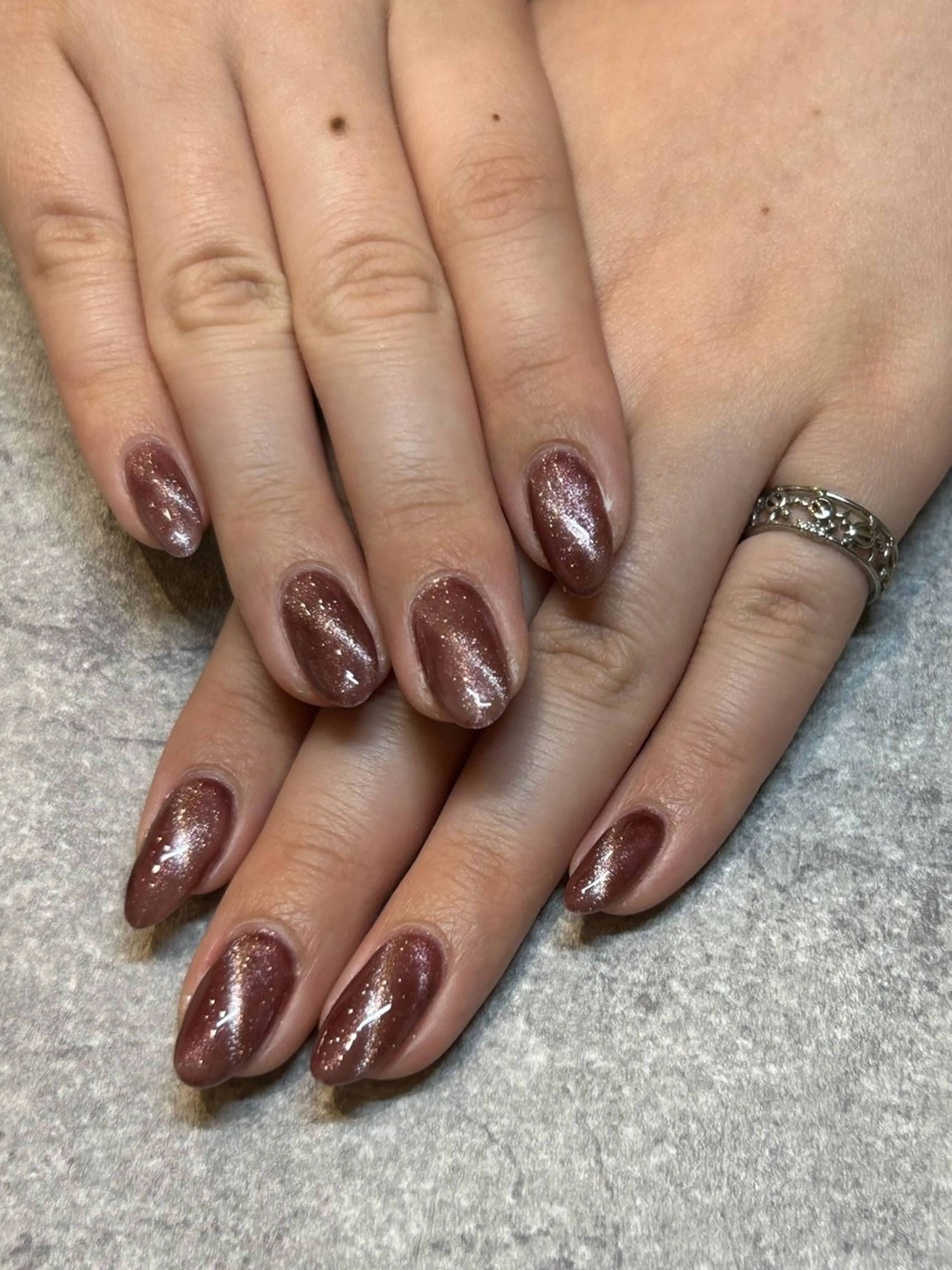 ネイル マグネットネイル プティットシュシュ りつこのネイルデザイン