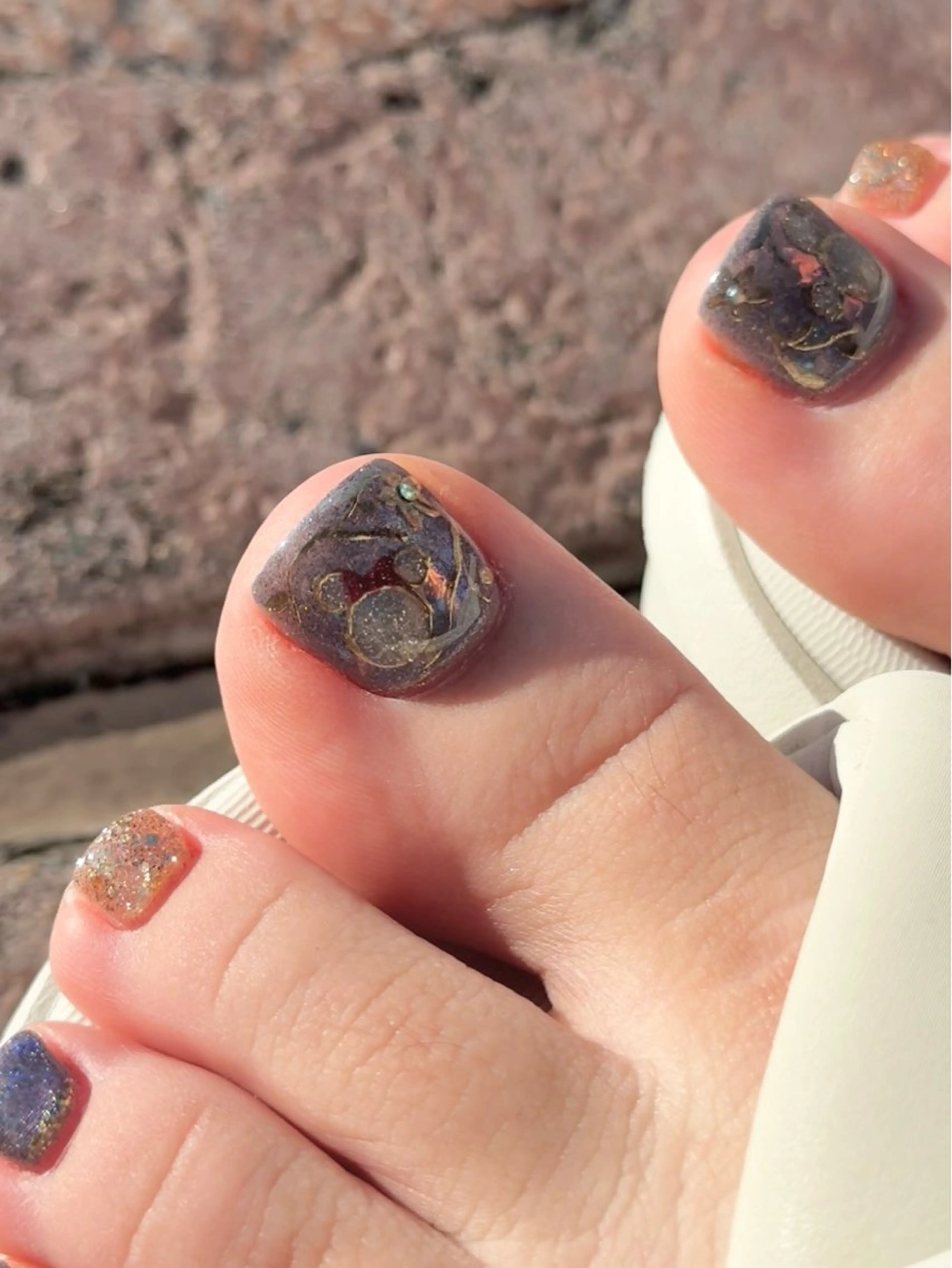 ネイル アートネイル フットネイル フットネイル Nail salon h所属・nail salon h🎀小夏のネイルデザイン