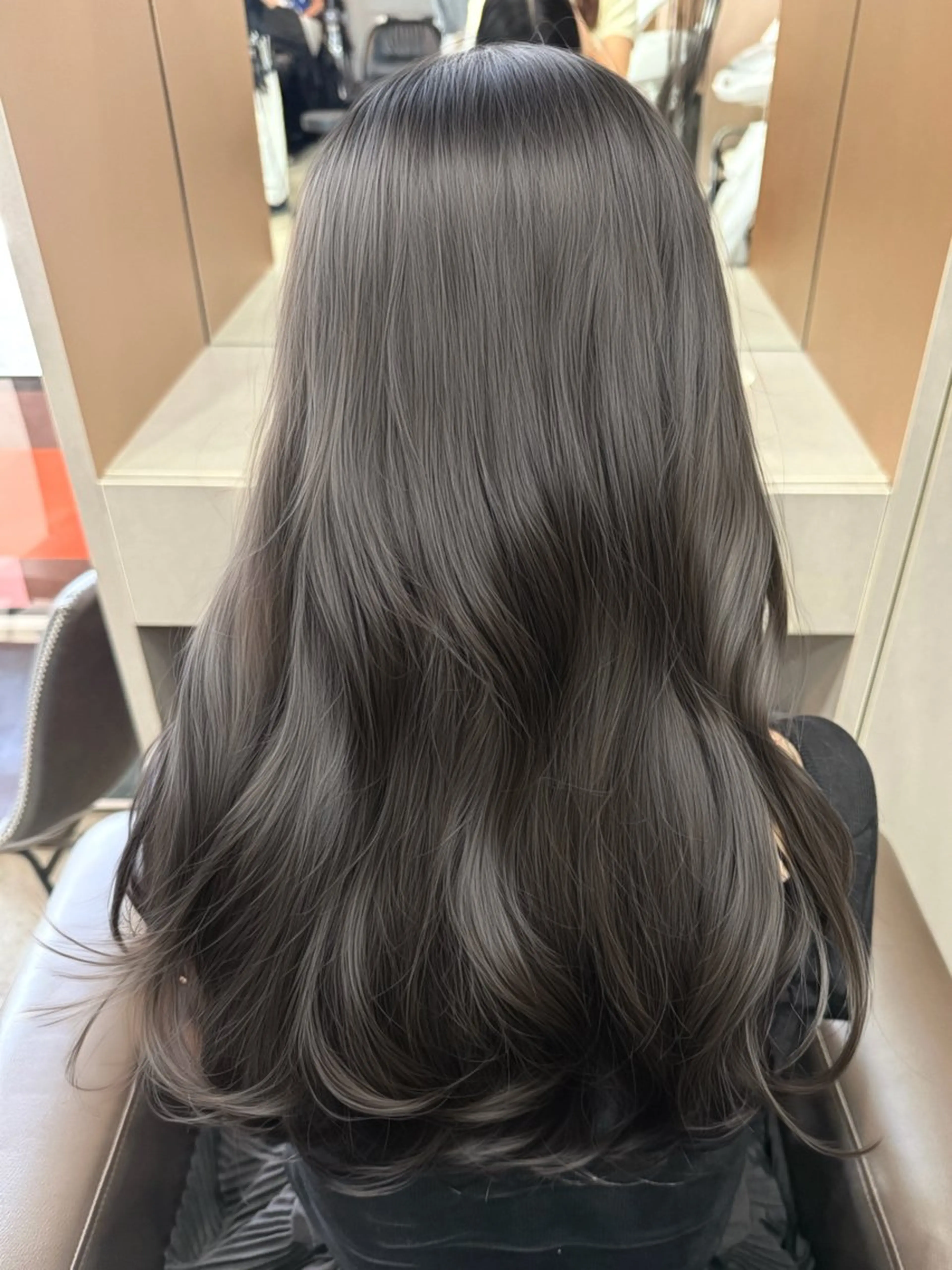 ロング カラー カット ヘアカラー トリートメント 表参道🌿赤み消し カラー/チナツのヘアスタイル