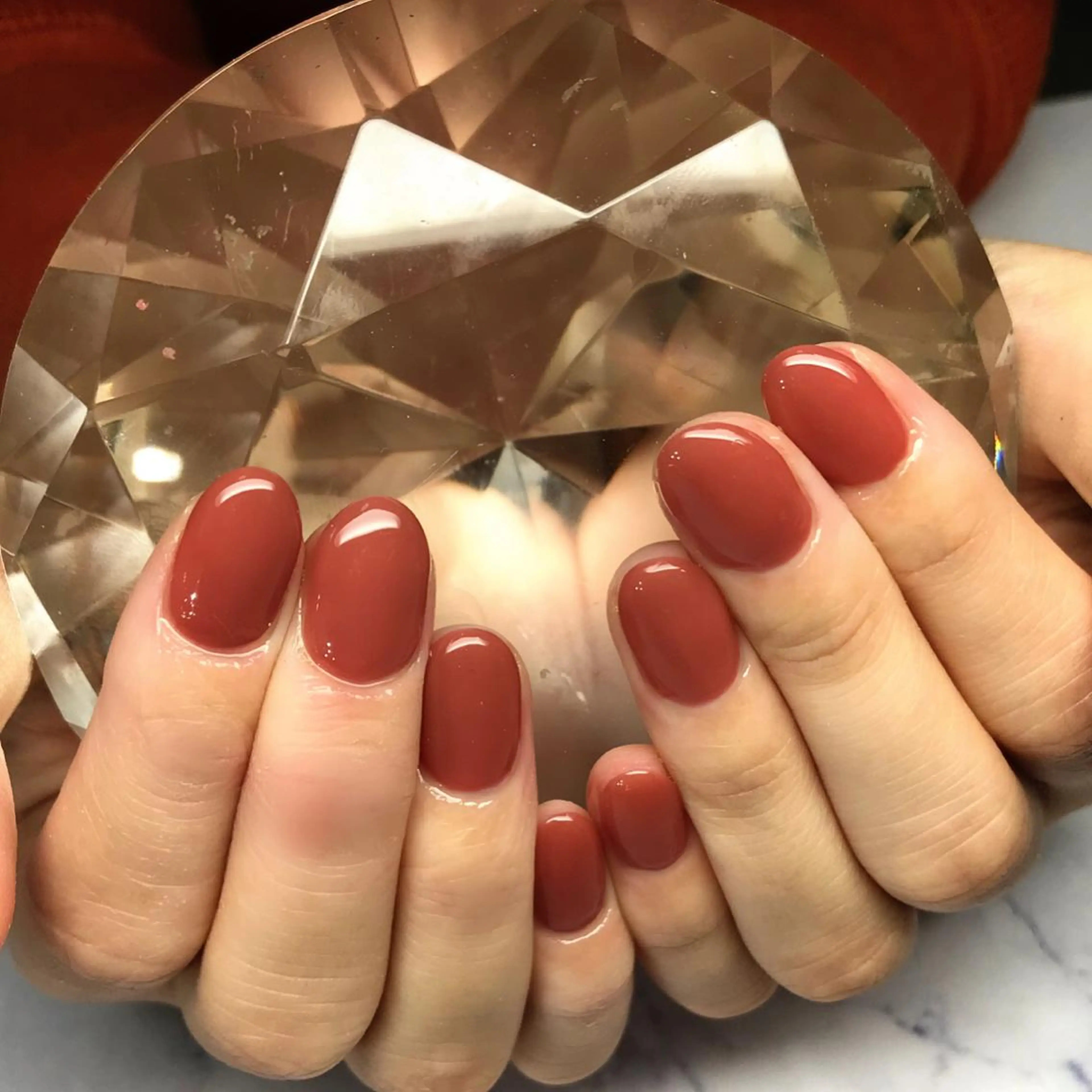 ネイル ワンカラーネイル muu. maiのネイルデザイン