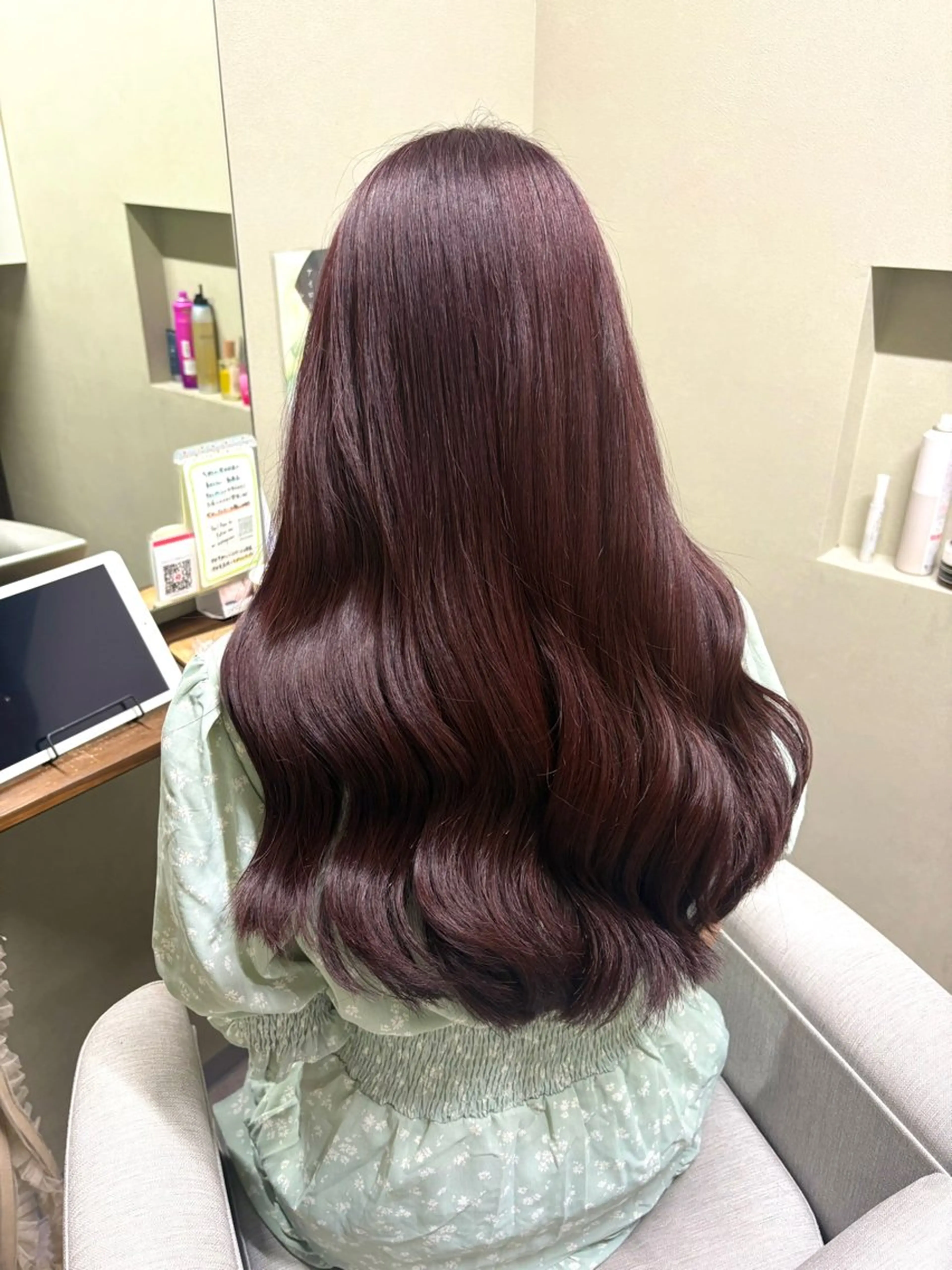 【平日限定💛】🧴カット + 髪質改善カラー + 保湿力抜群カシミアトリートメント🧼の写真