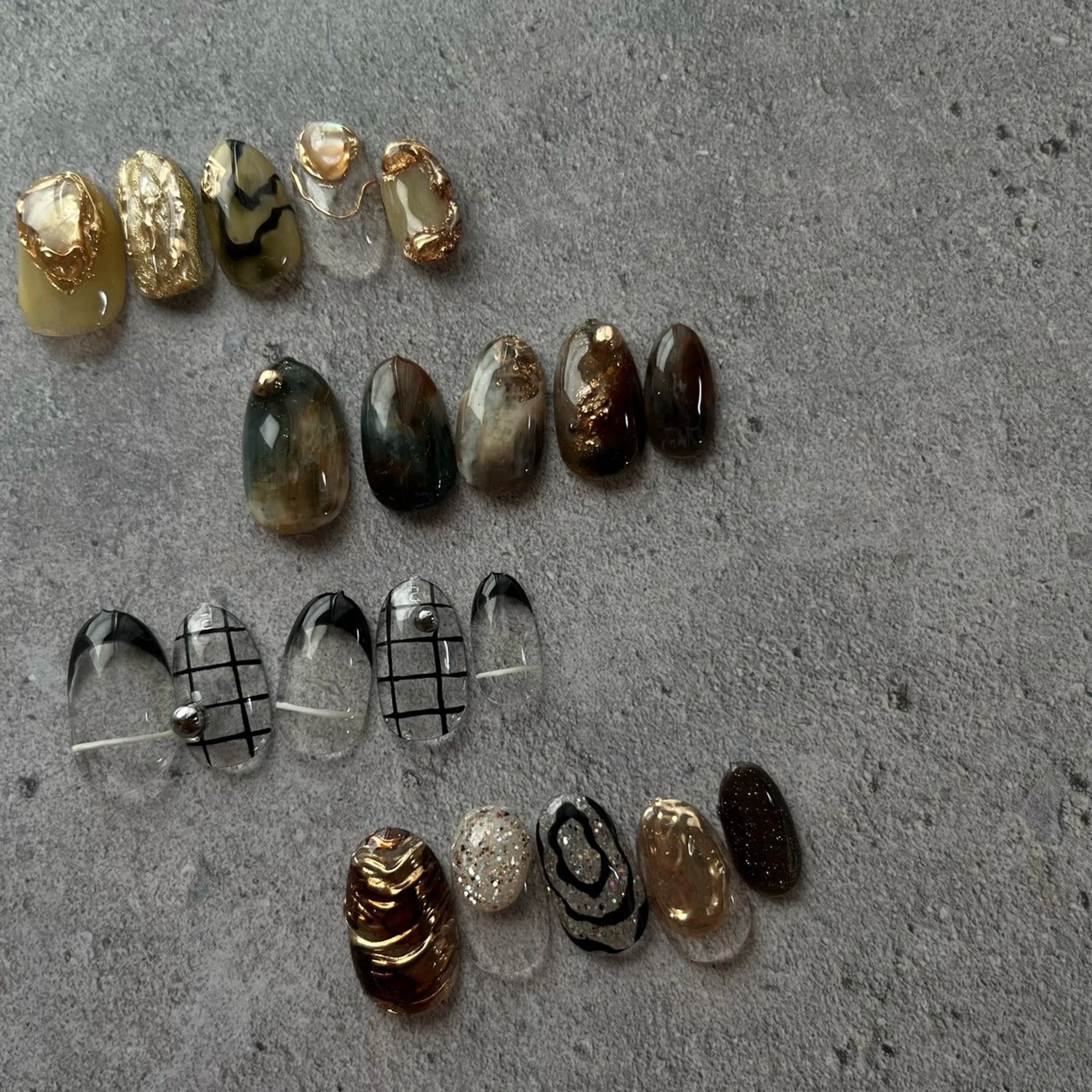 ネイル ハンドネイル atelier alle.のネイルデザイン