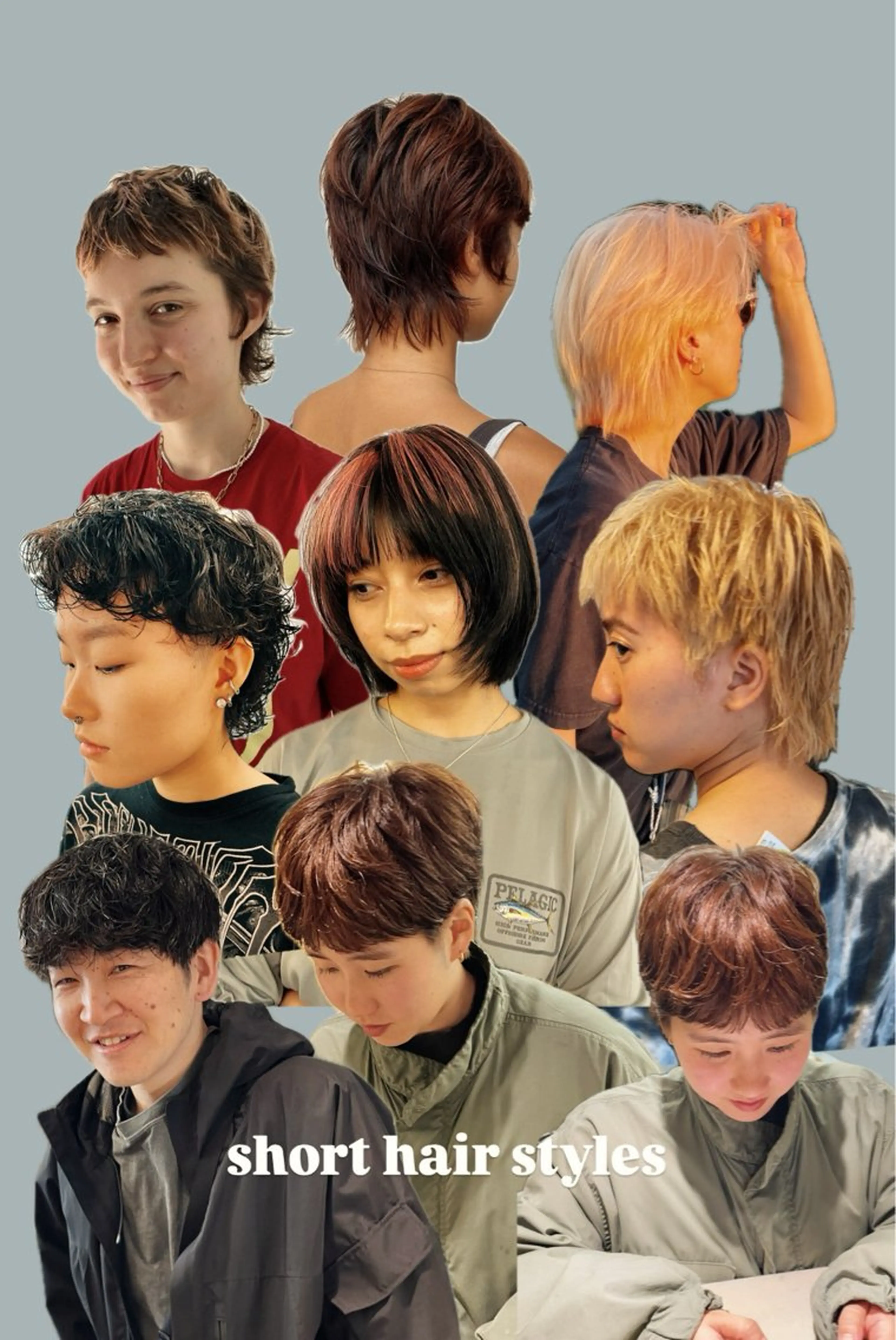 ショート パーマ/レイヤー カットmito⭐︎のヘアスタイル