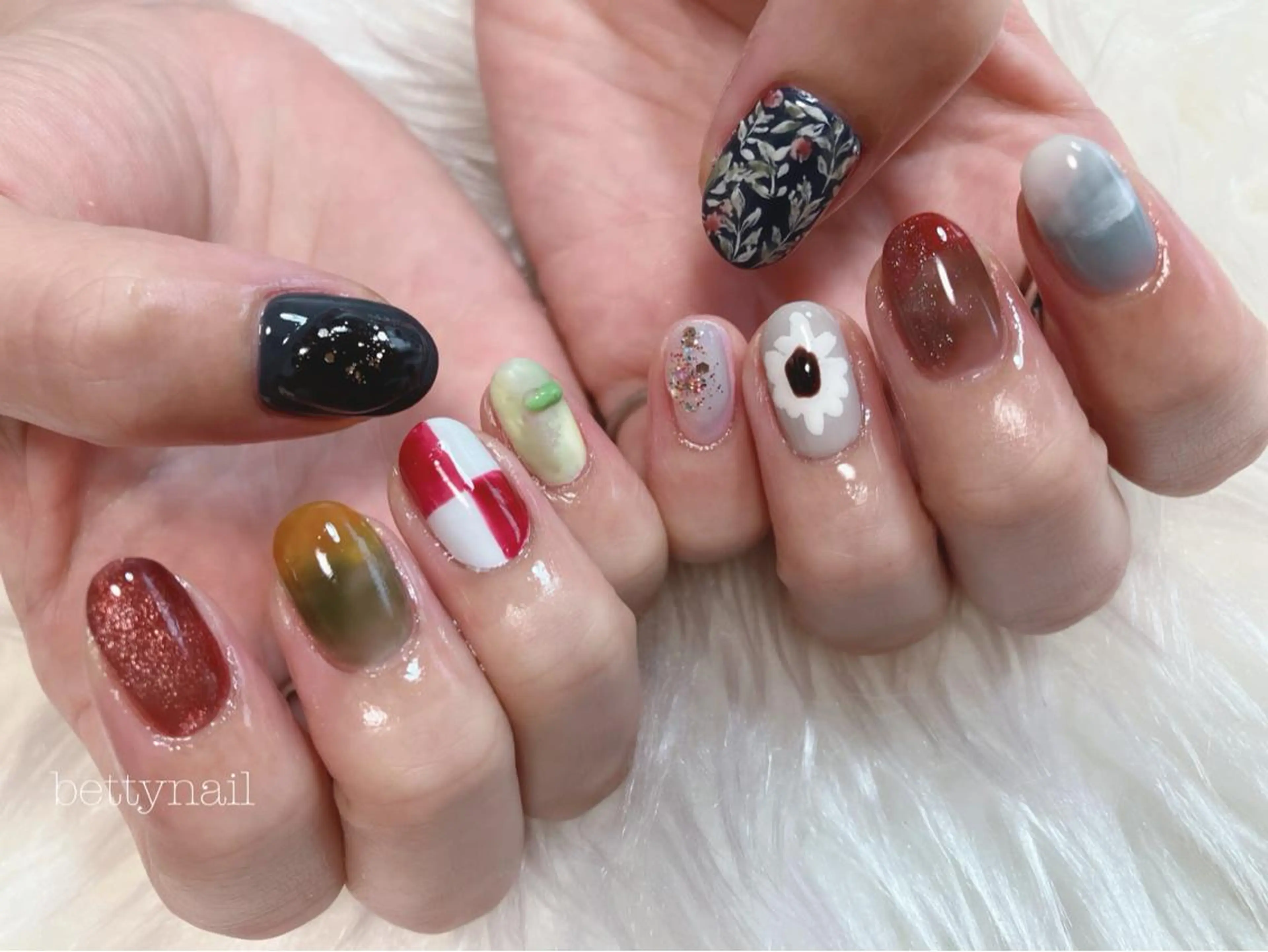 ネイル purr nailのネイルデザイン