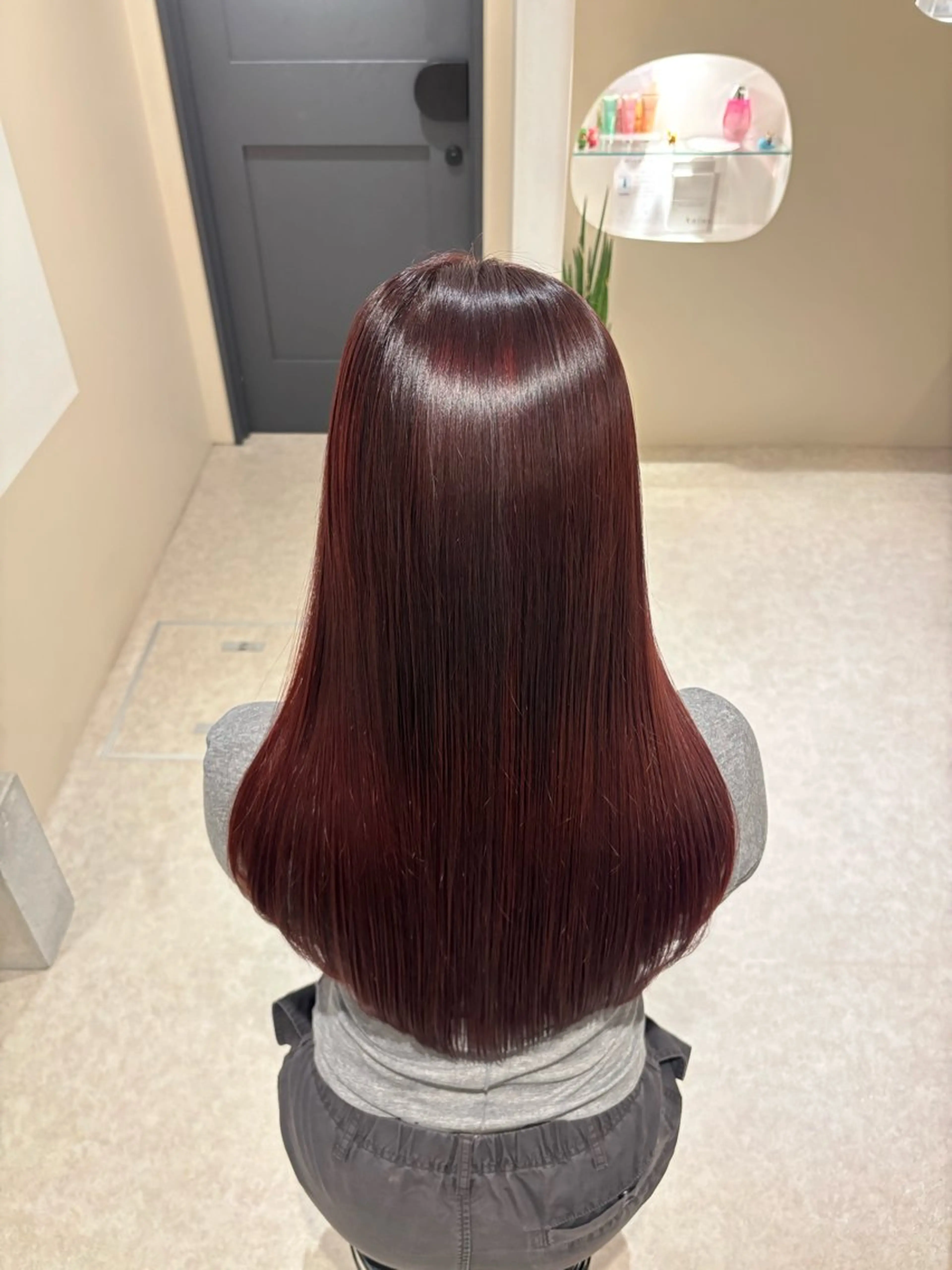 ロング カラー 篠崎 加奈のヘアスタイル