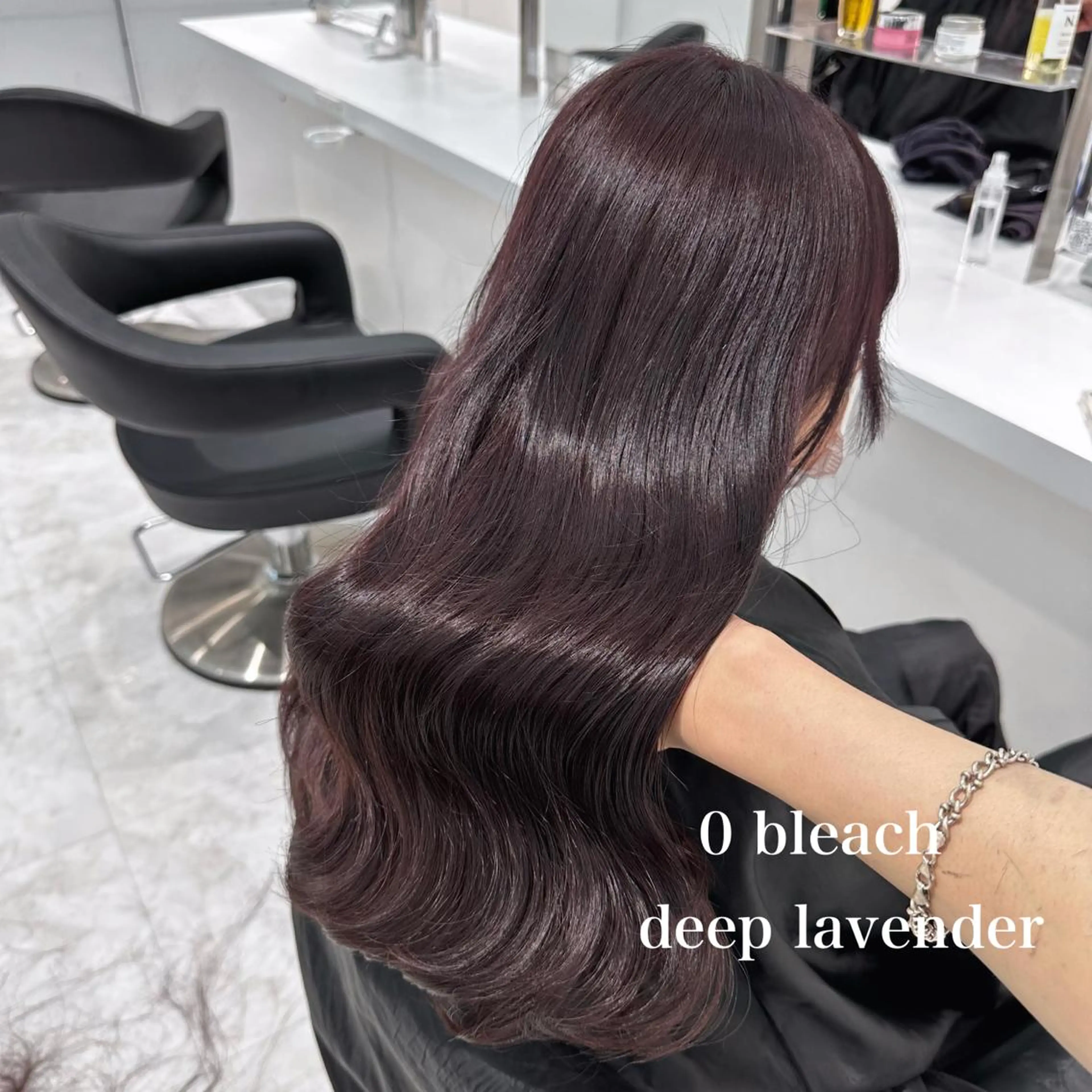 ロング カラー カット ヘアカラー トリートメント ヘッドスパ ヘアセット ♡上品韓国髪♡ブラ ウン/SAYATOのヘアスタイル