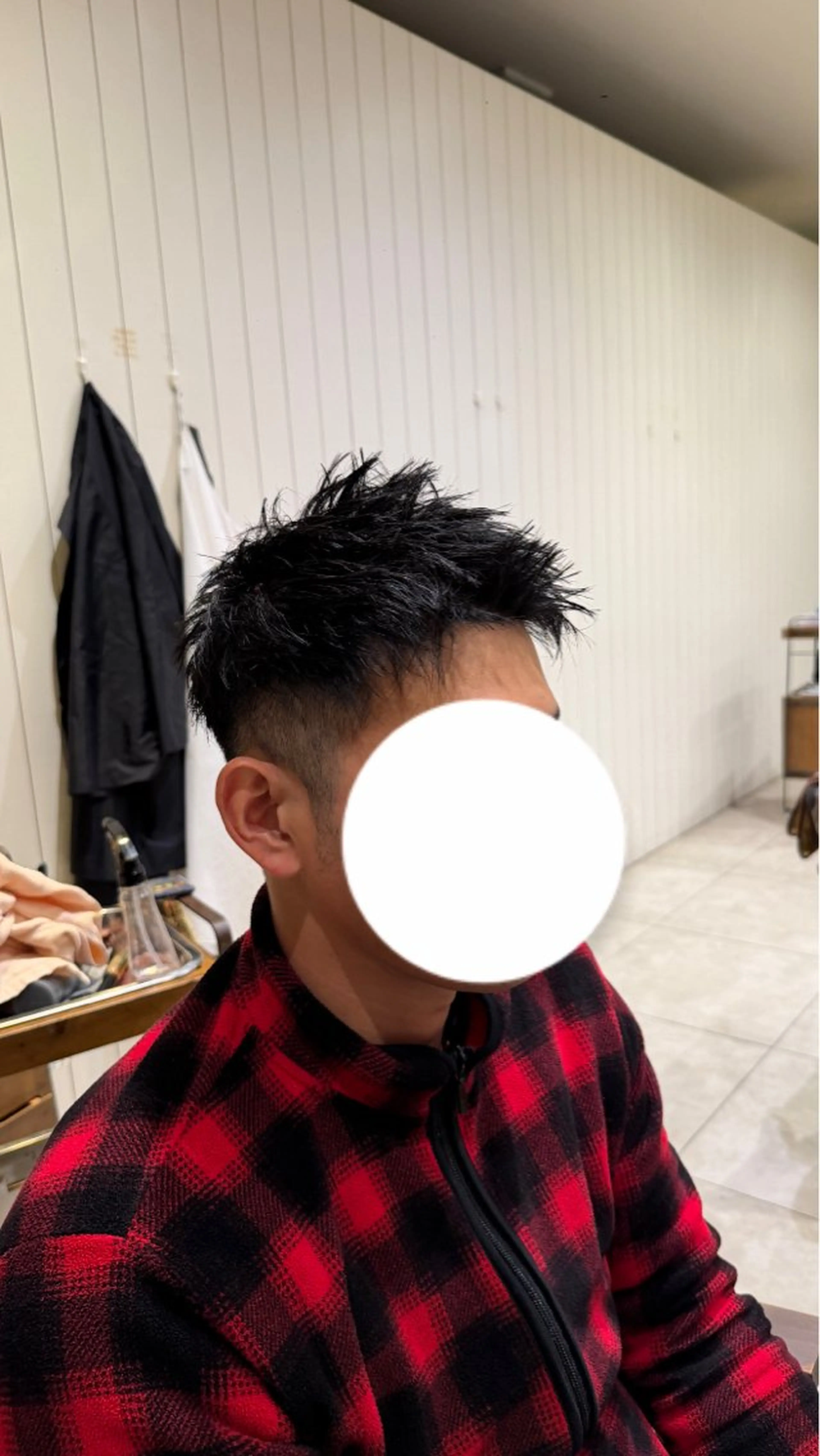 メンズ モヒカン 南草津/トレンドカラ ー/パーマ　西村美月のヘアスタイル