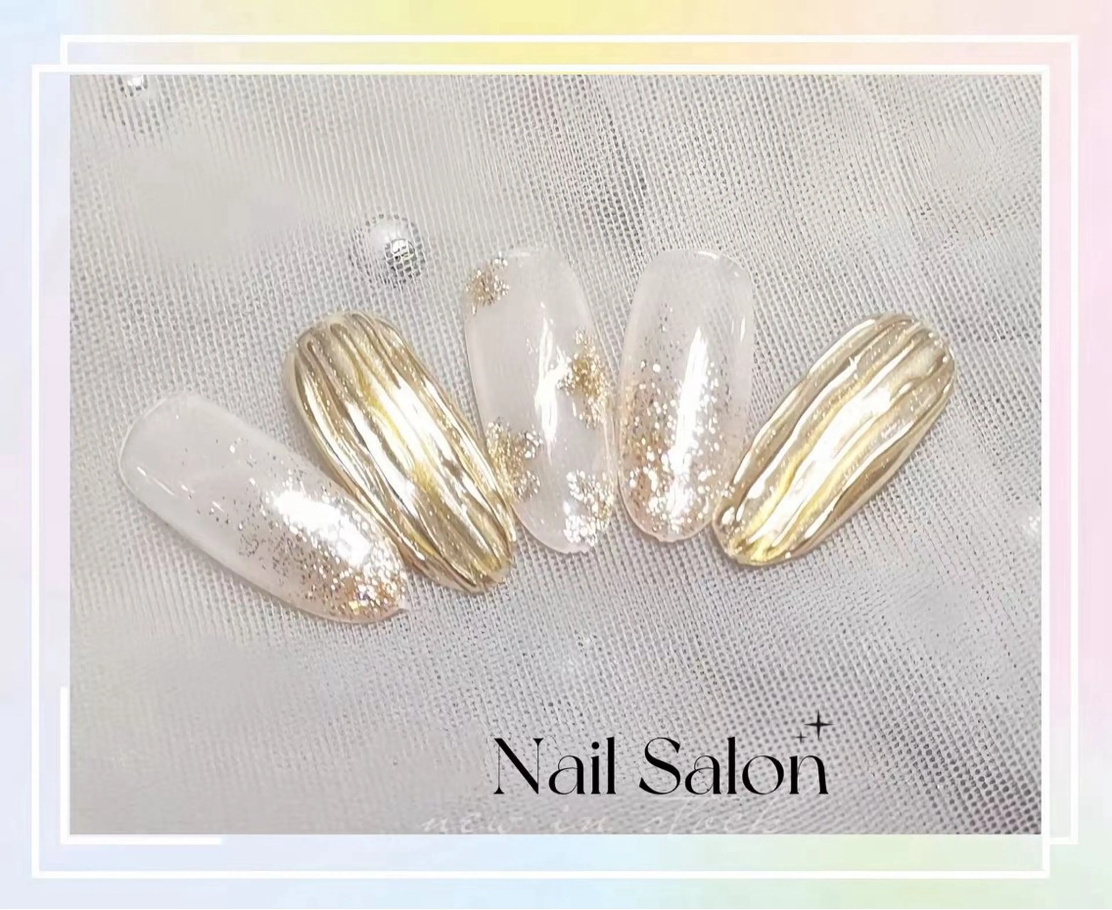 ネイル H1Nail 白のネイルデザイン