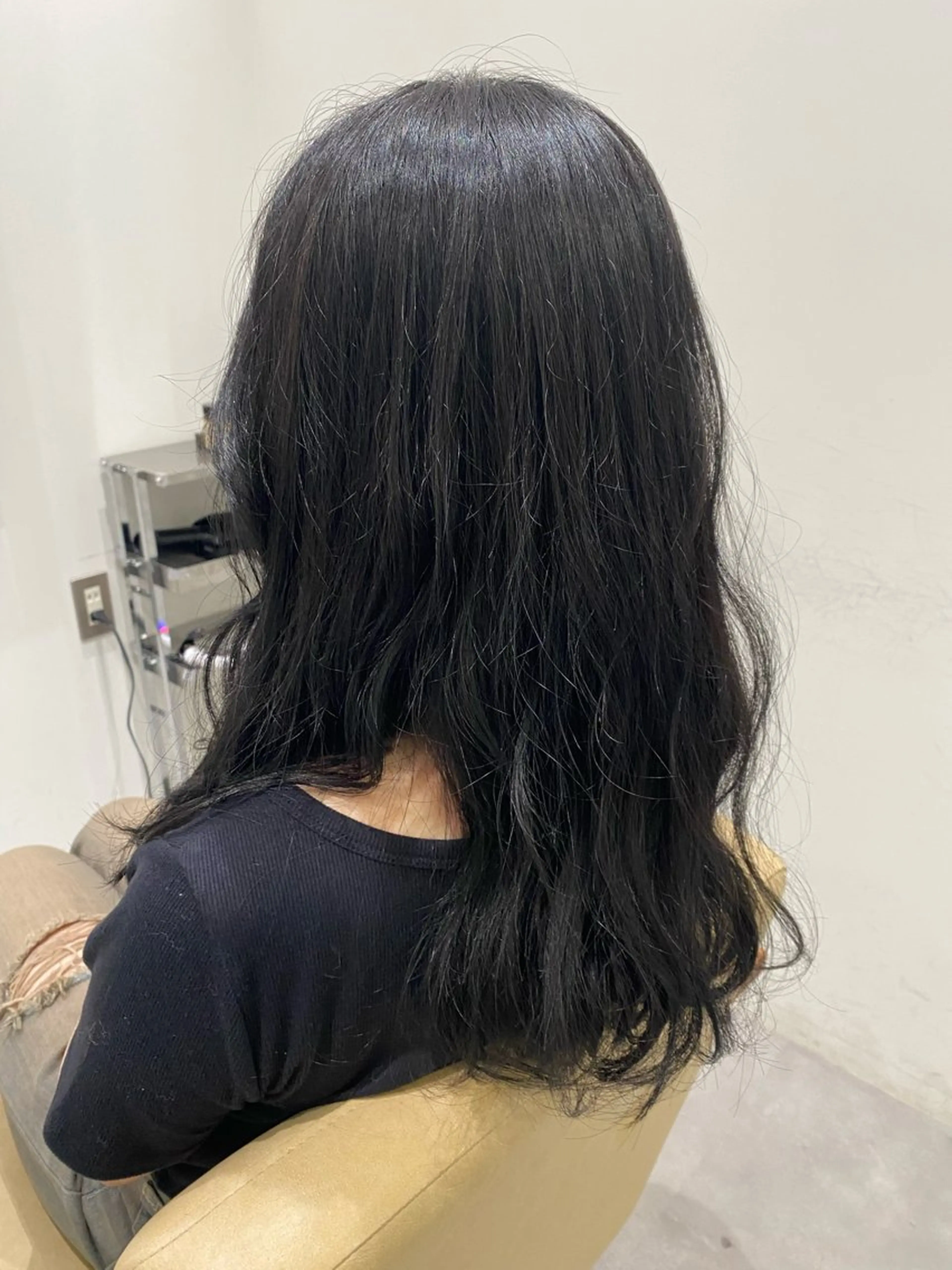 ロング カラー トリートメント パーマ MINENO🌼 カット⚡️ブリーチのヘアスタイル