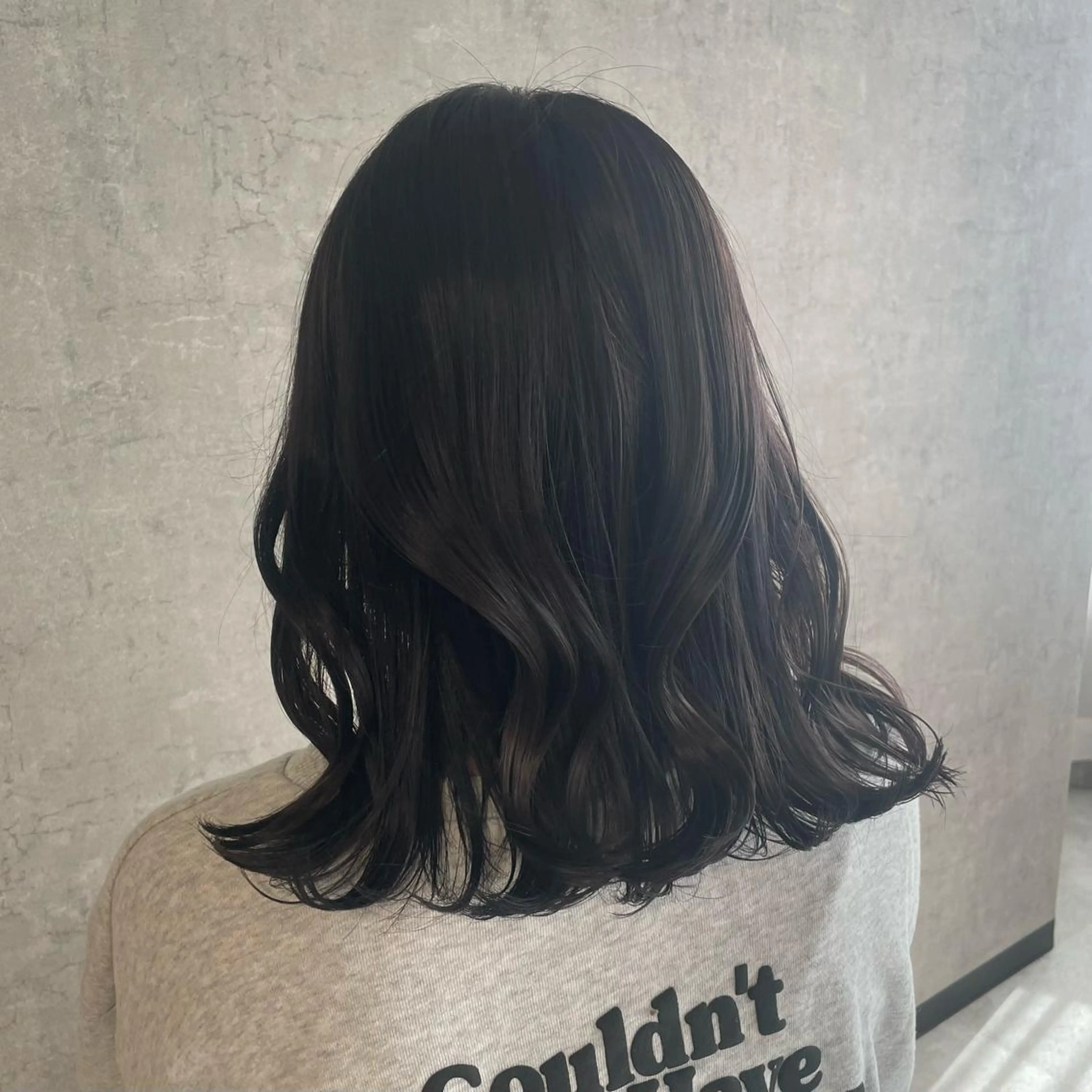 セミロング トレンド韓国レイヤー 🇰🇷のんのヘアスタイル