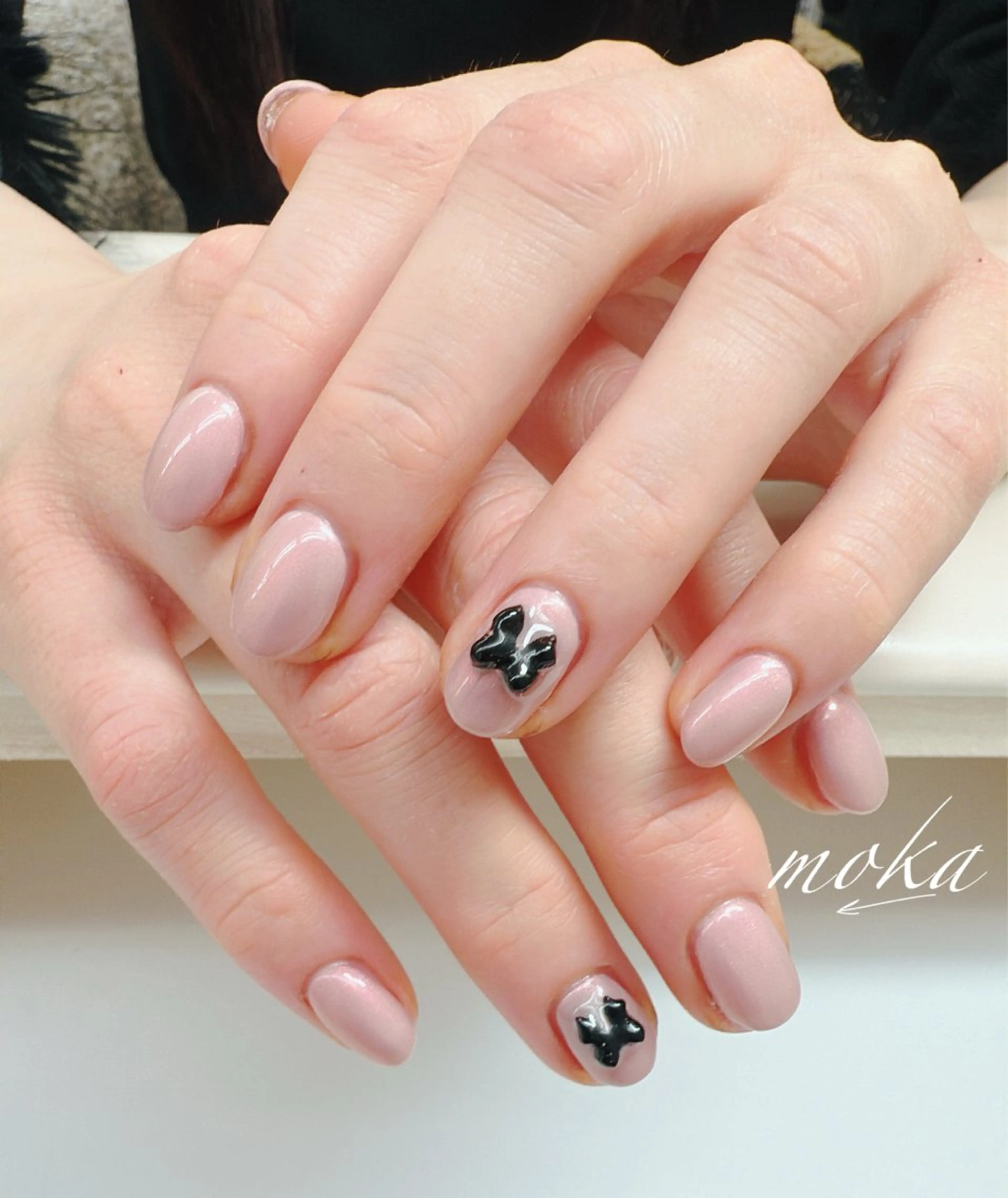 ネイル ハンドネイル ハンドケア 胡蝶蘭レディースサロ ンNailMOKAのネイルデザイン