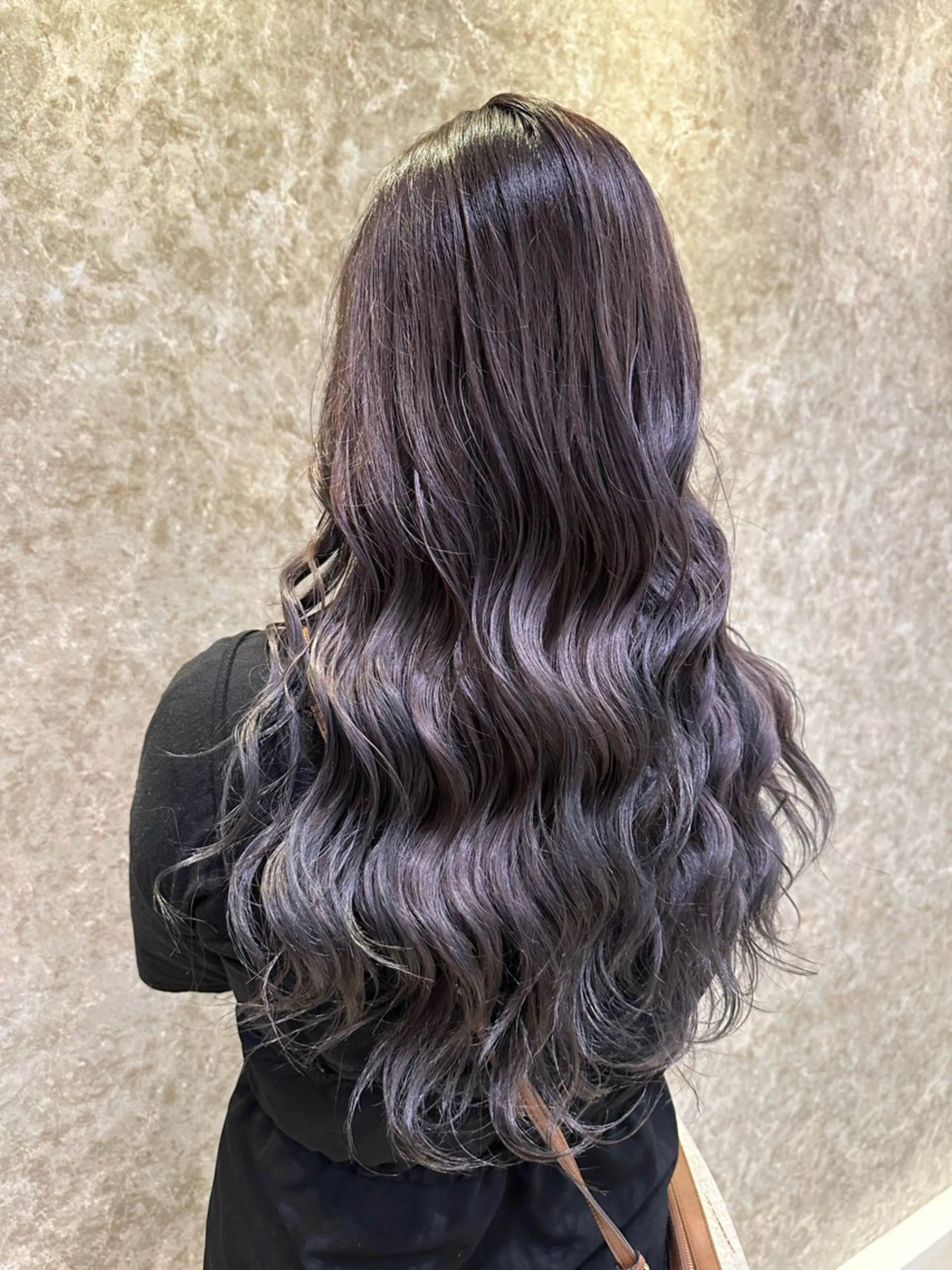 ロング カラー ラベンダーカラー ラベンダーグレー ヘアカラー トリートメント ダブルカラー/透明感 /髪質改善/MAHOのヘアスタイル