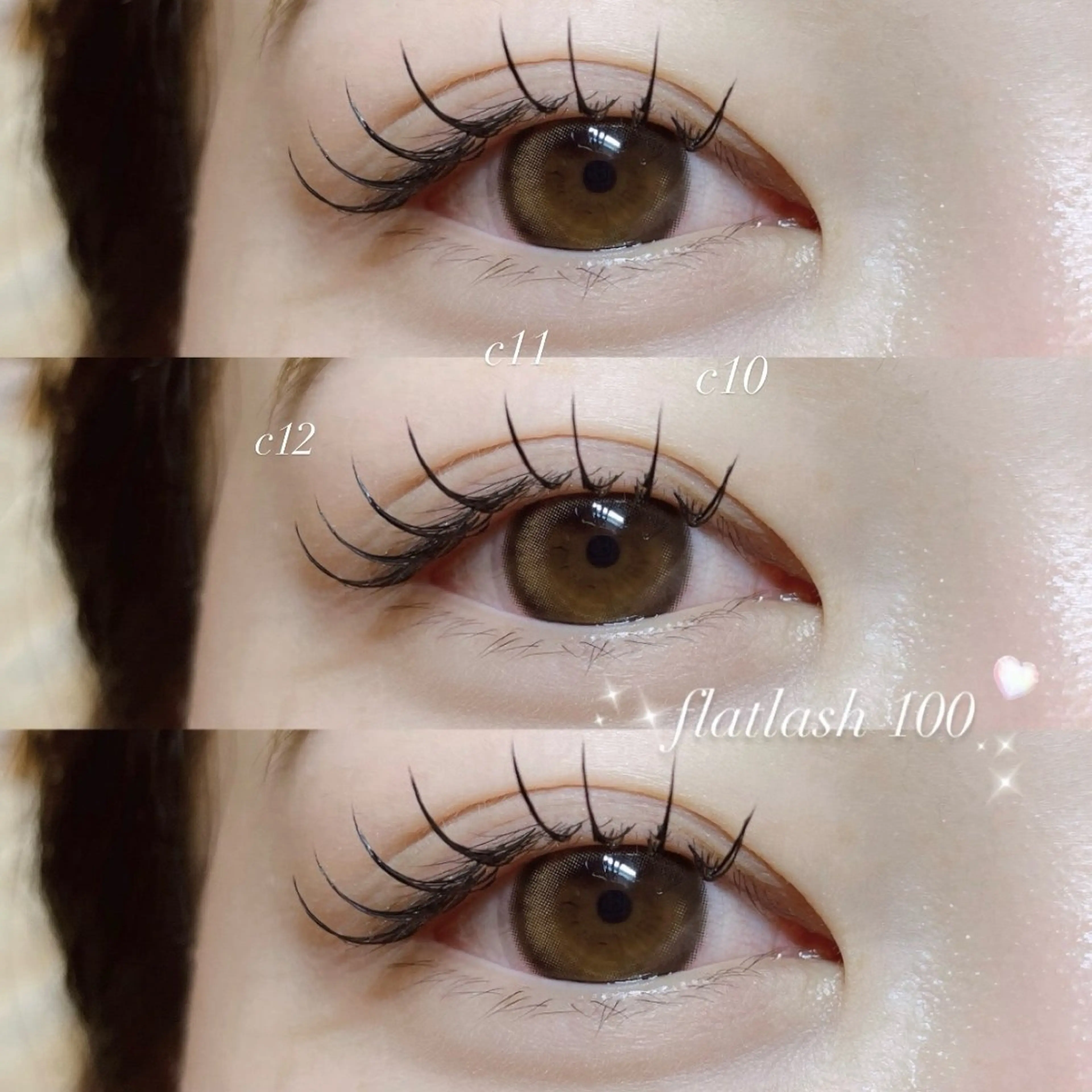 マツエク・マツパ マツエク Mell Yuuna ♡パリエク /束感のマツエク・マツパデザイン