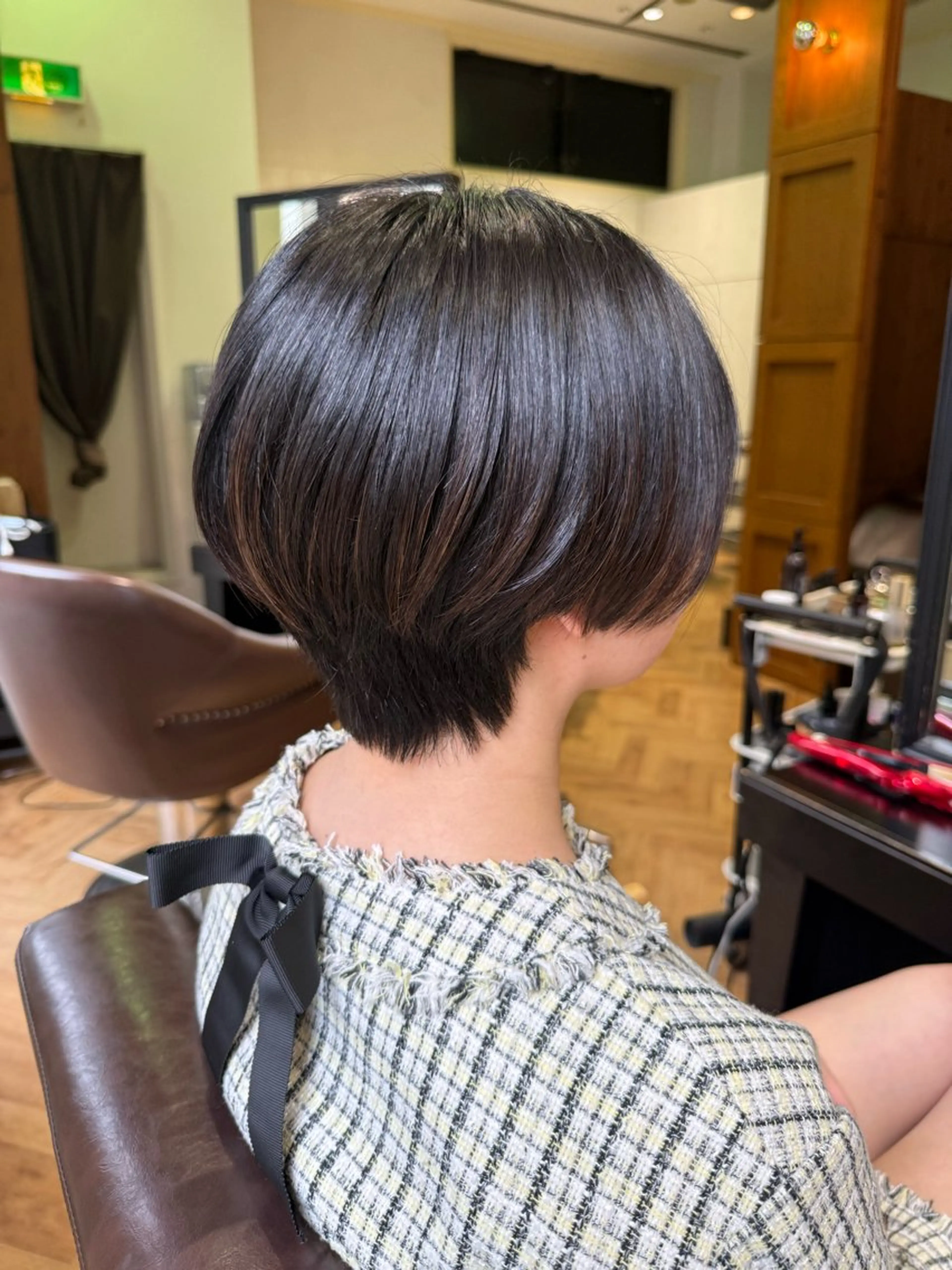 ショート ショートボブ ボブ ショートヘア 溝口 槙里也のヘアスタイル