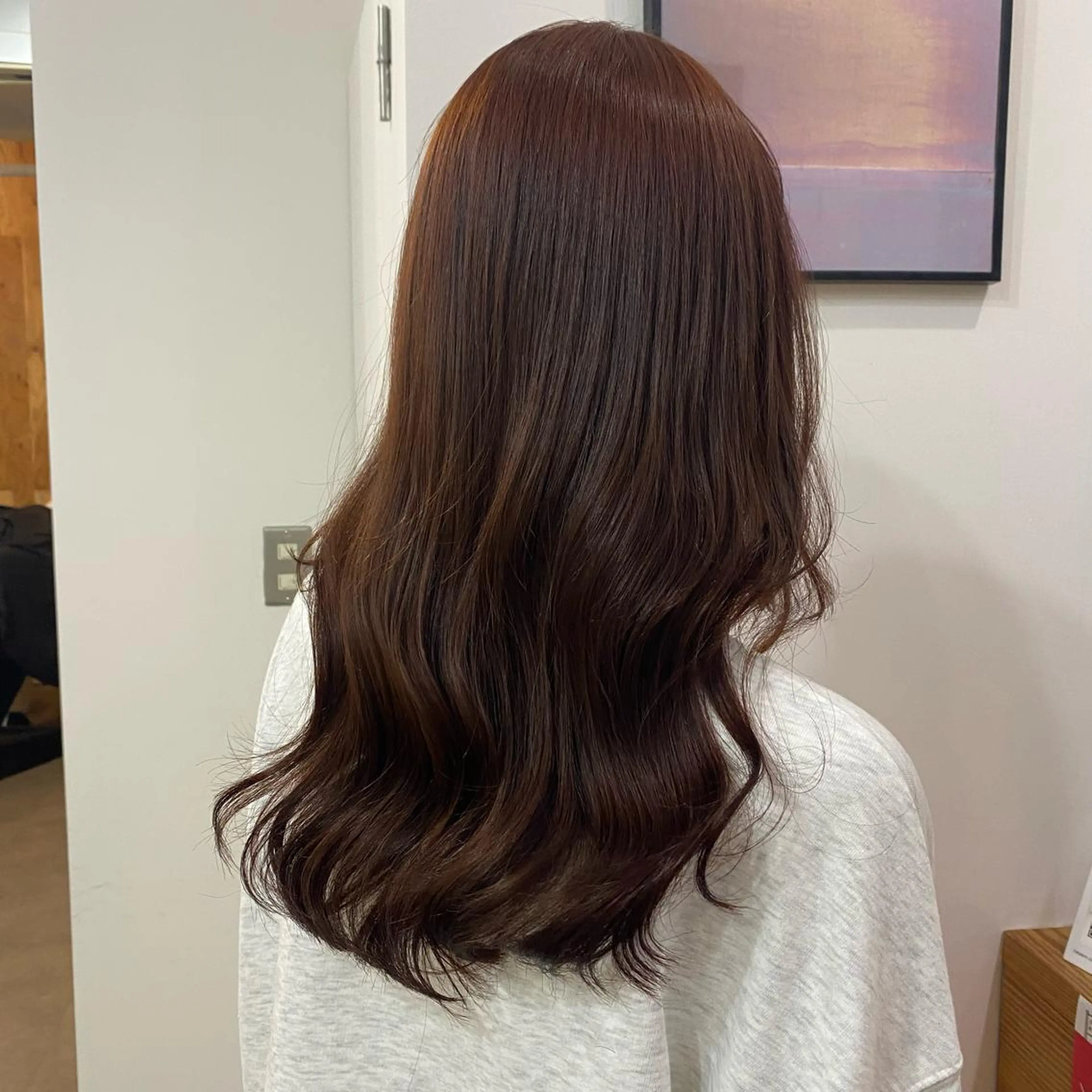 ロング カラー 🪭risa 暖色/レイヤー🪭のヘアスタイル