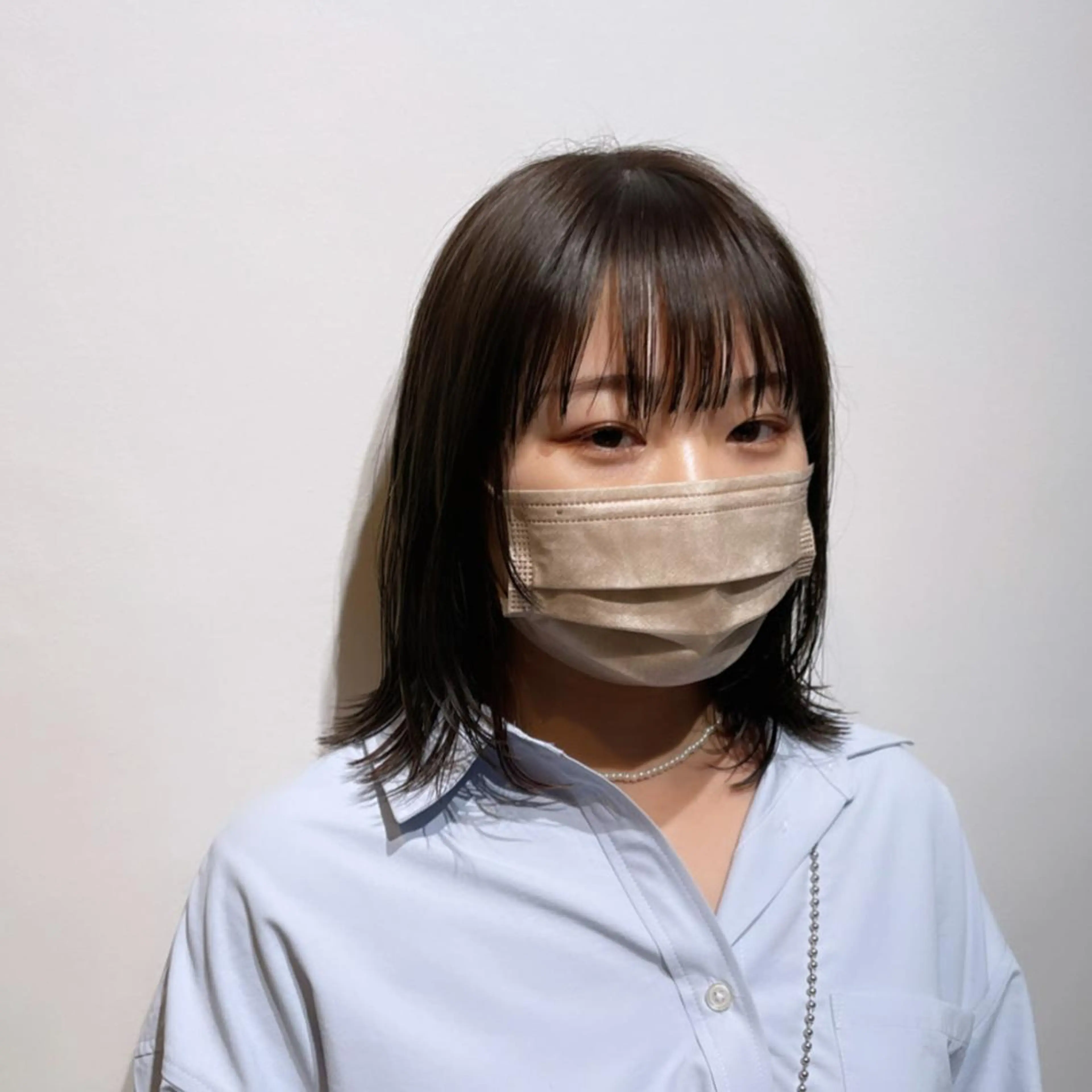 ミディアム カラー レイヤーカット 山本 優志のヘアスタイル
