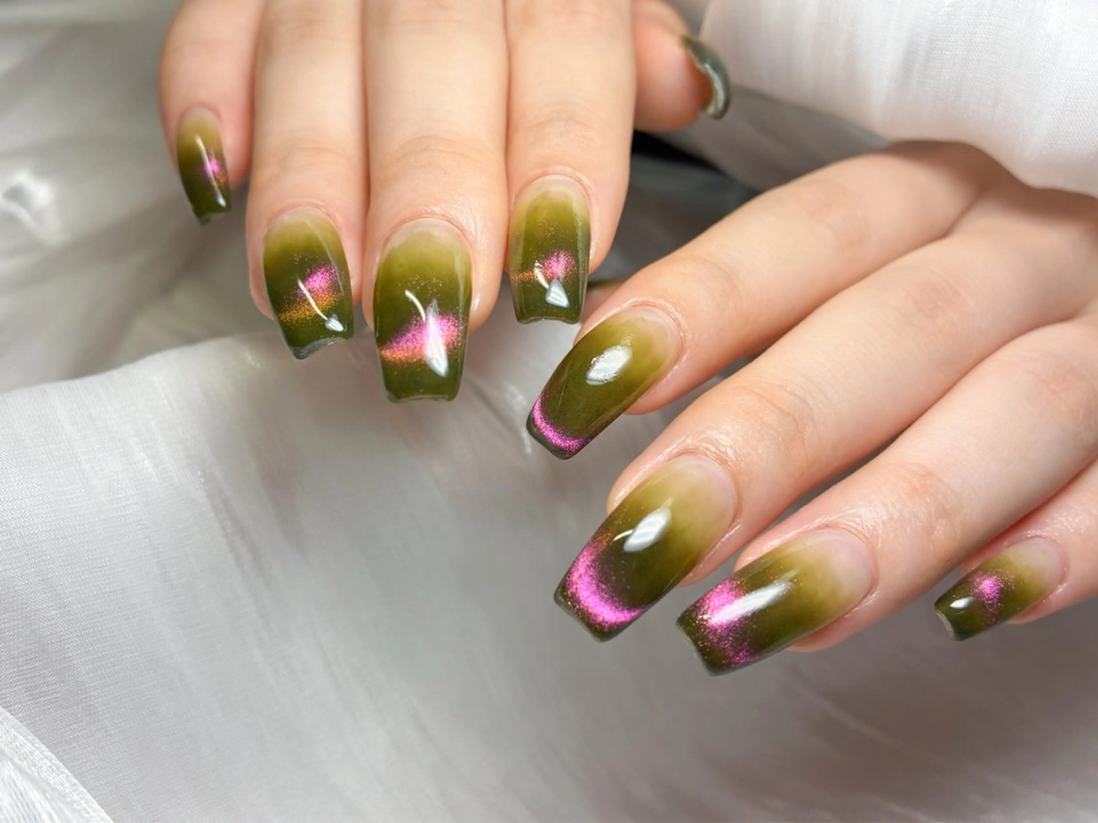 ネイル アートネイル ロングネイル 持ち込み ハンドネイル Nail Salon AMICALのネイルデザイン