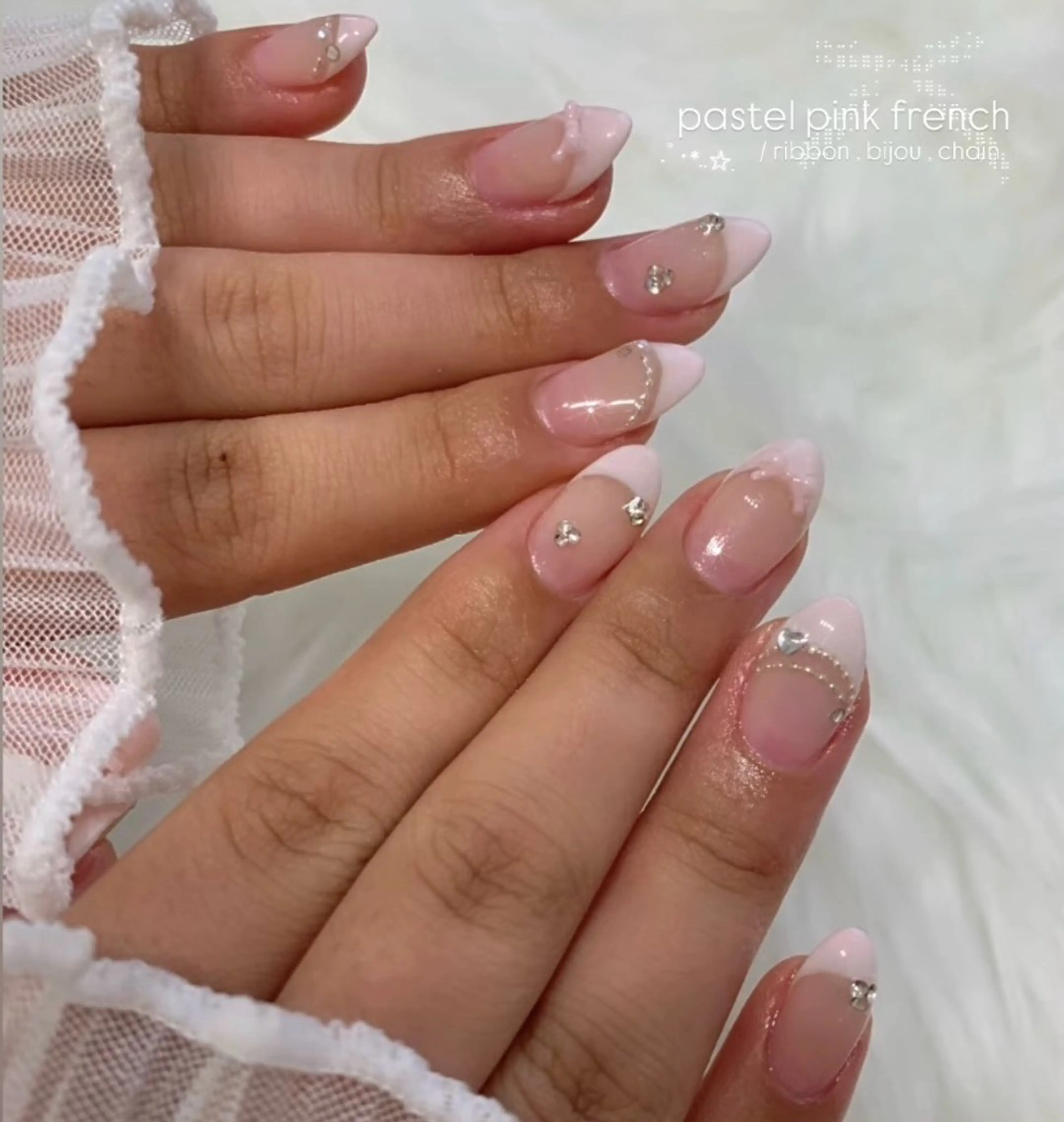 ネイル ハンドネイル nail room LUNA⋆౨ৎ˚⟡のネイルデザイン