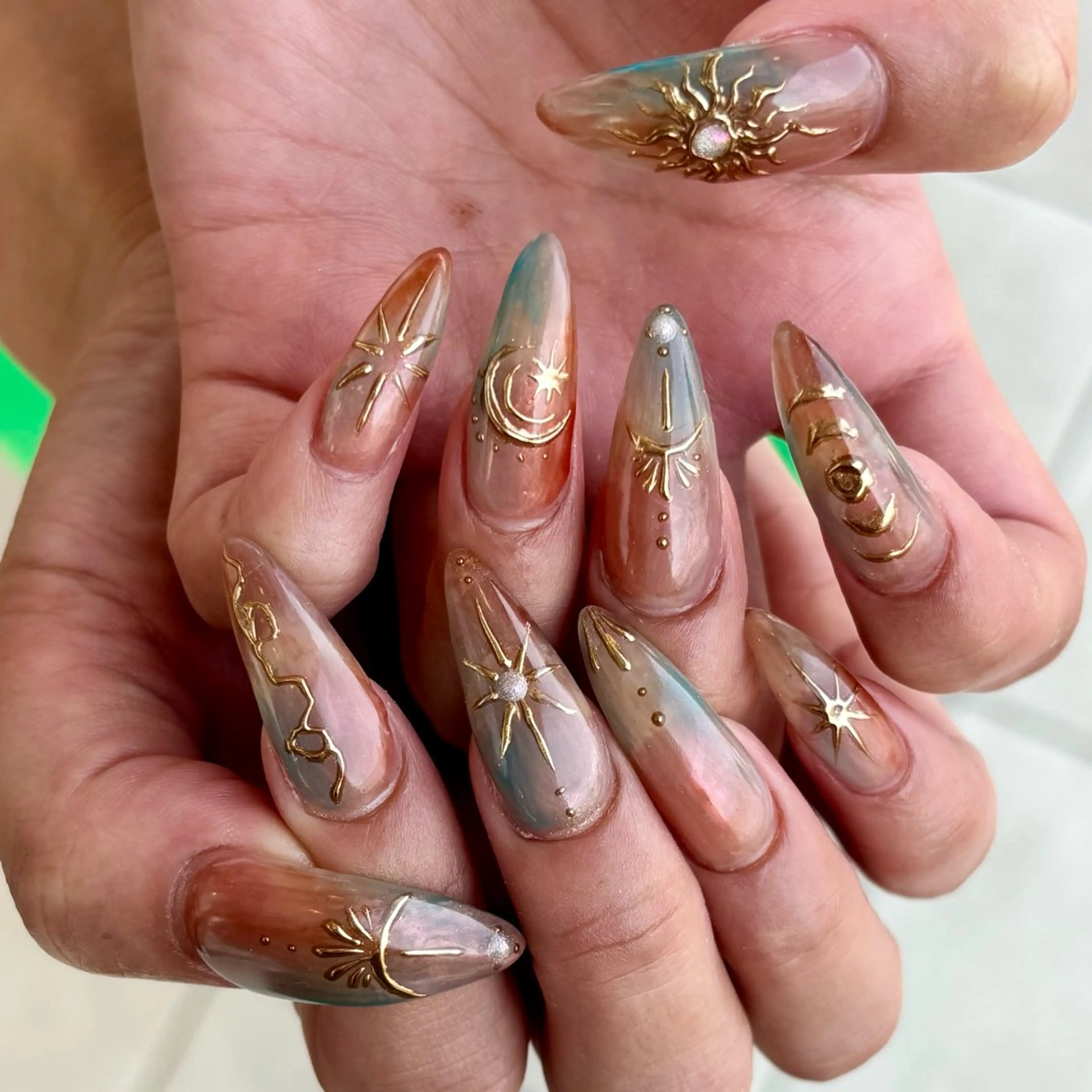 ネイル ハンドネイル Allure小山店 後藤文香のネイルデザイン