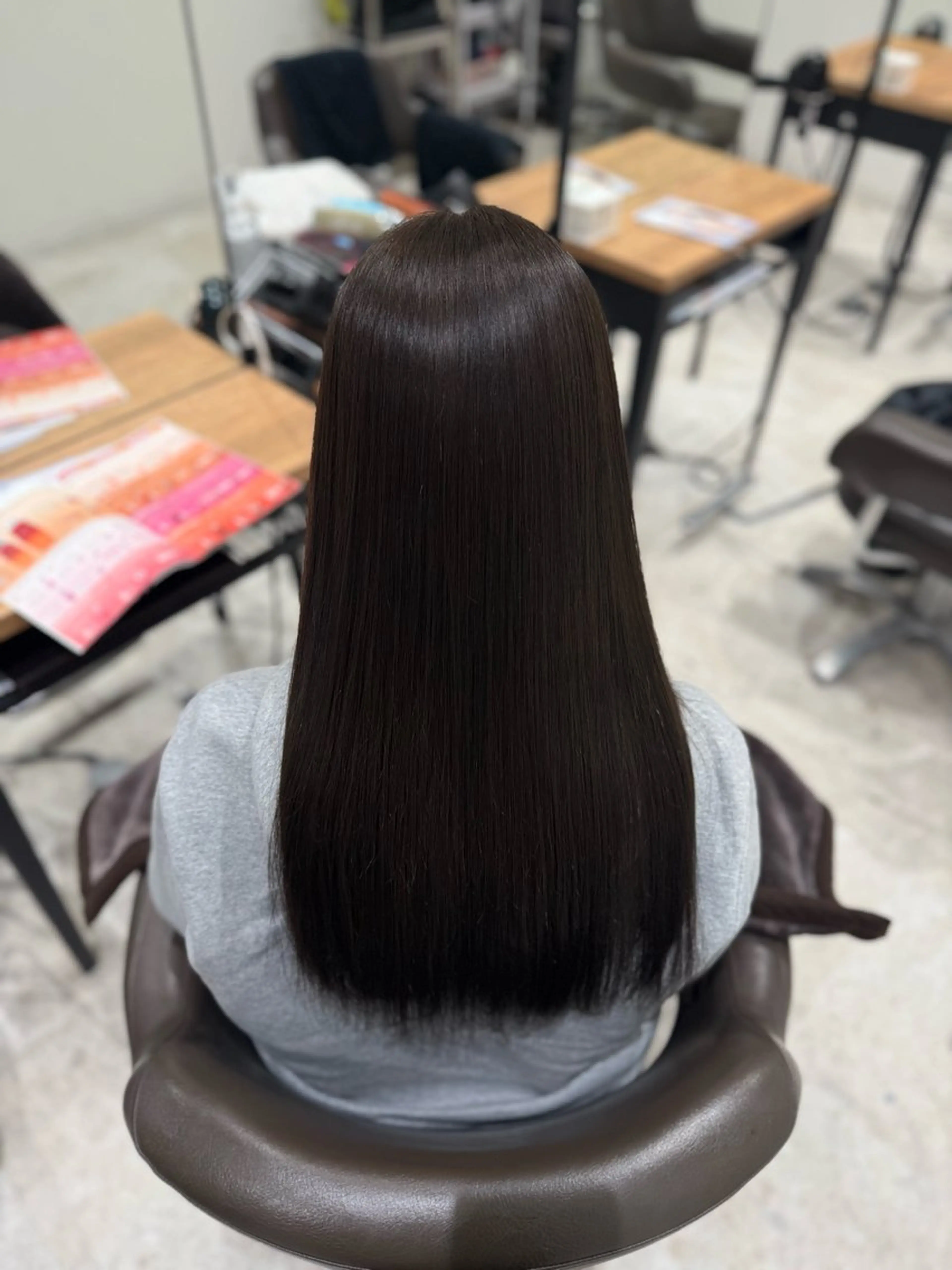 ロング カラー ヘアカラー HRABRA ゆづきのヘアスタイル