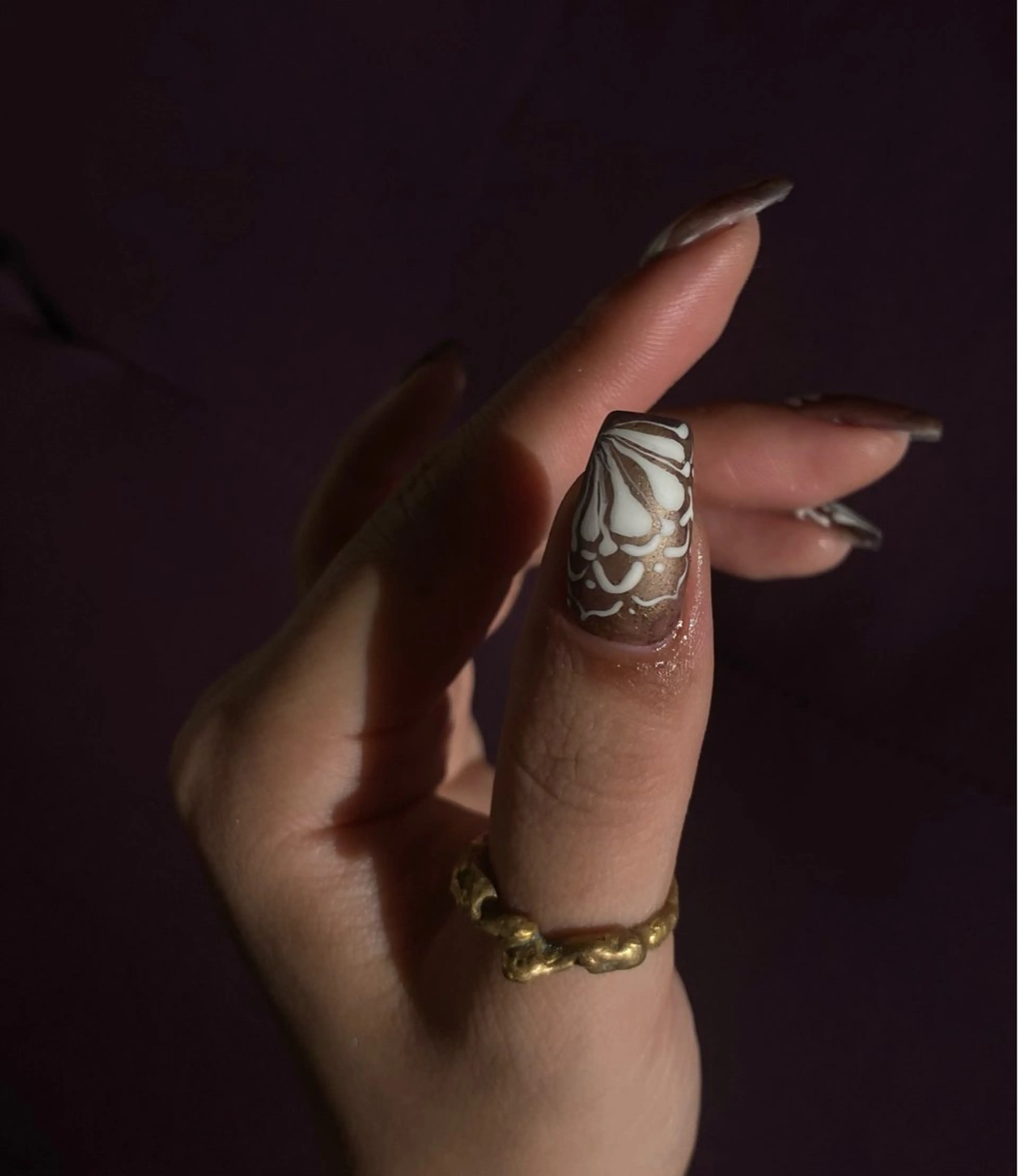 ネイル 土川 芽依奈のネイルデザイン