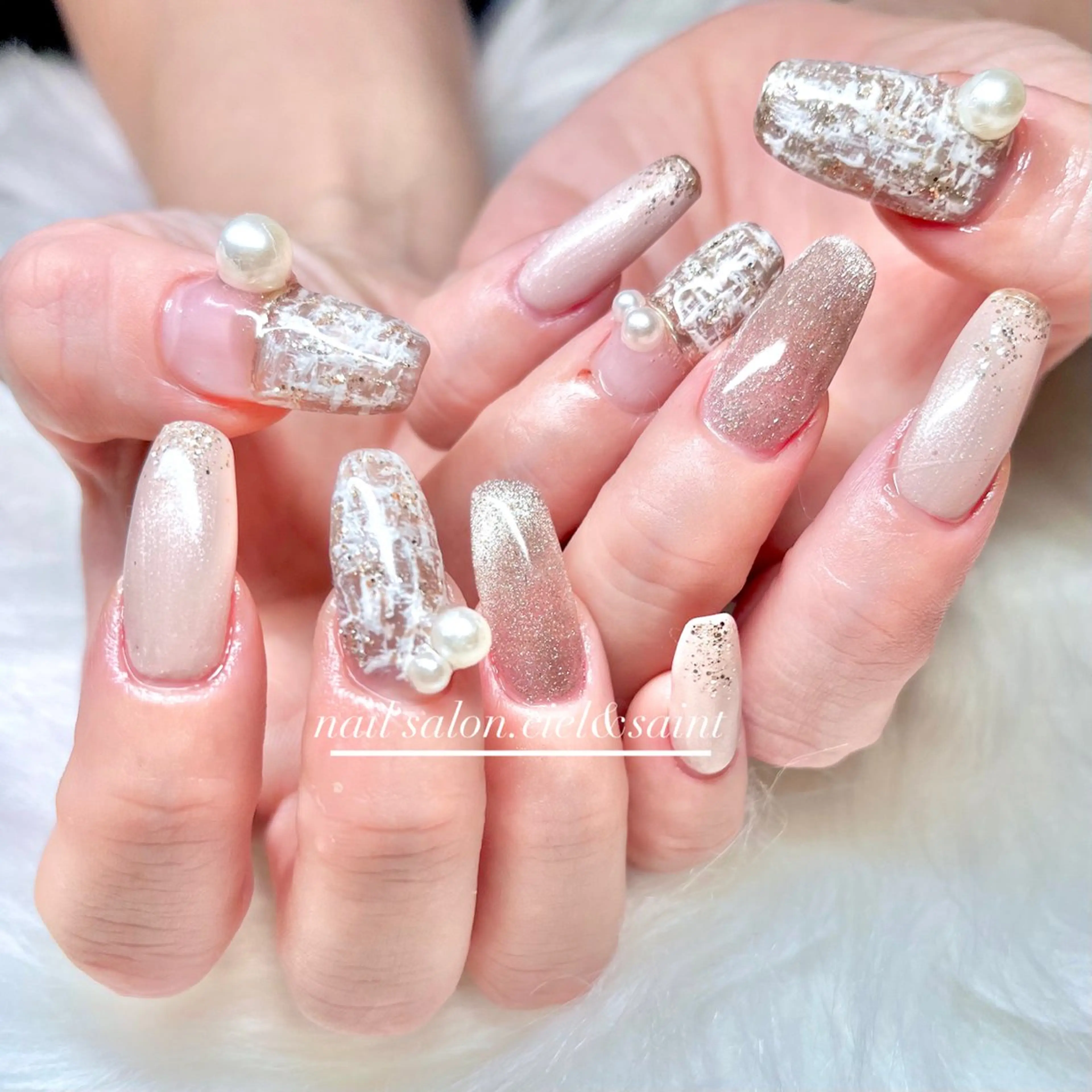 ネイル nail salon ciel&saintのネイルデザイン
