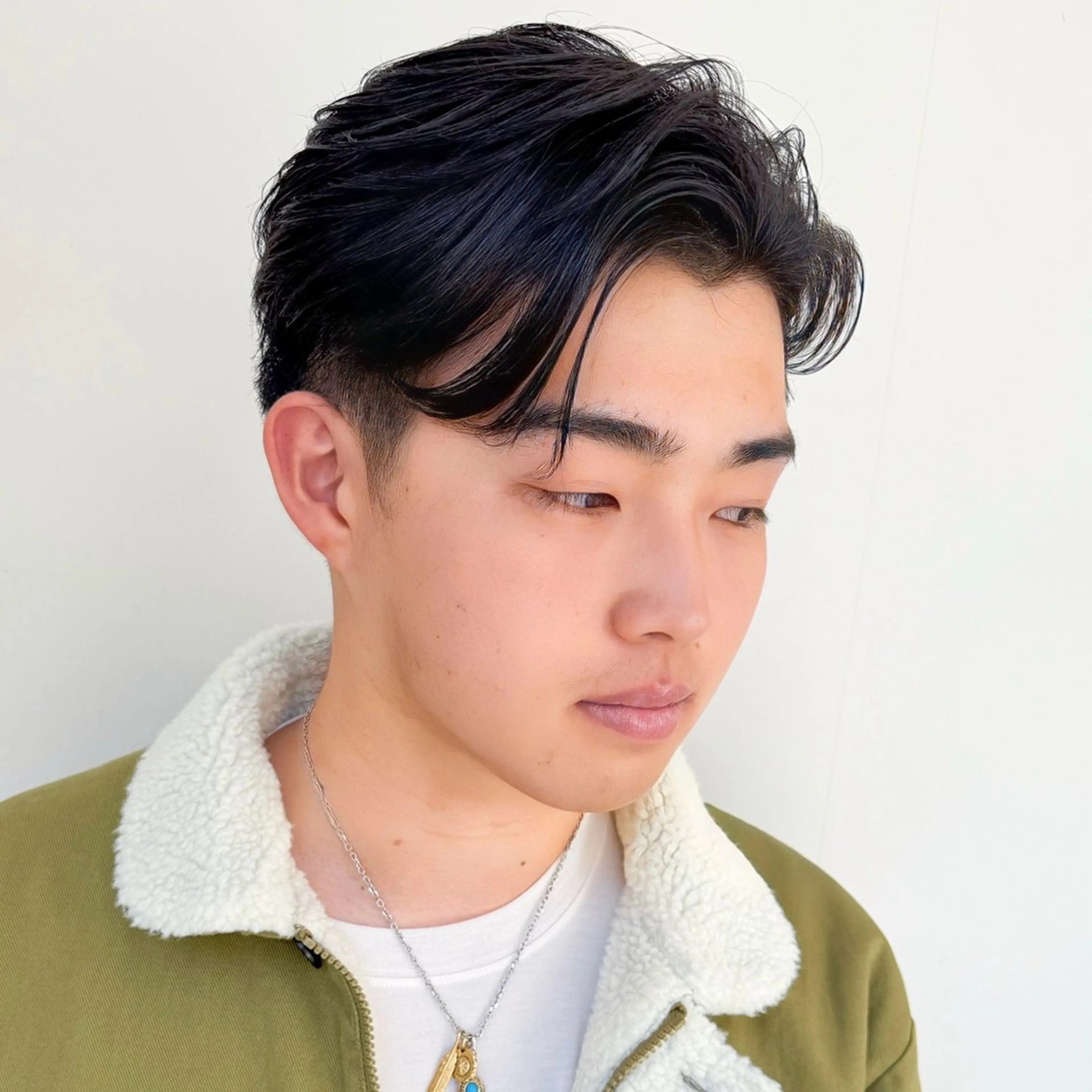 ショート パーマ メンズ カット パーマ トリートメント 表参道メンズヘア ✂︎Masena✂︎のヘアスタイル