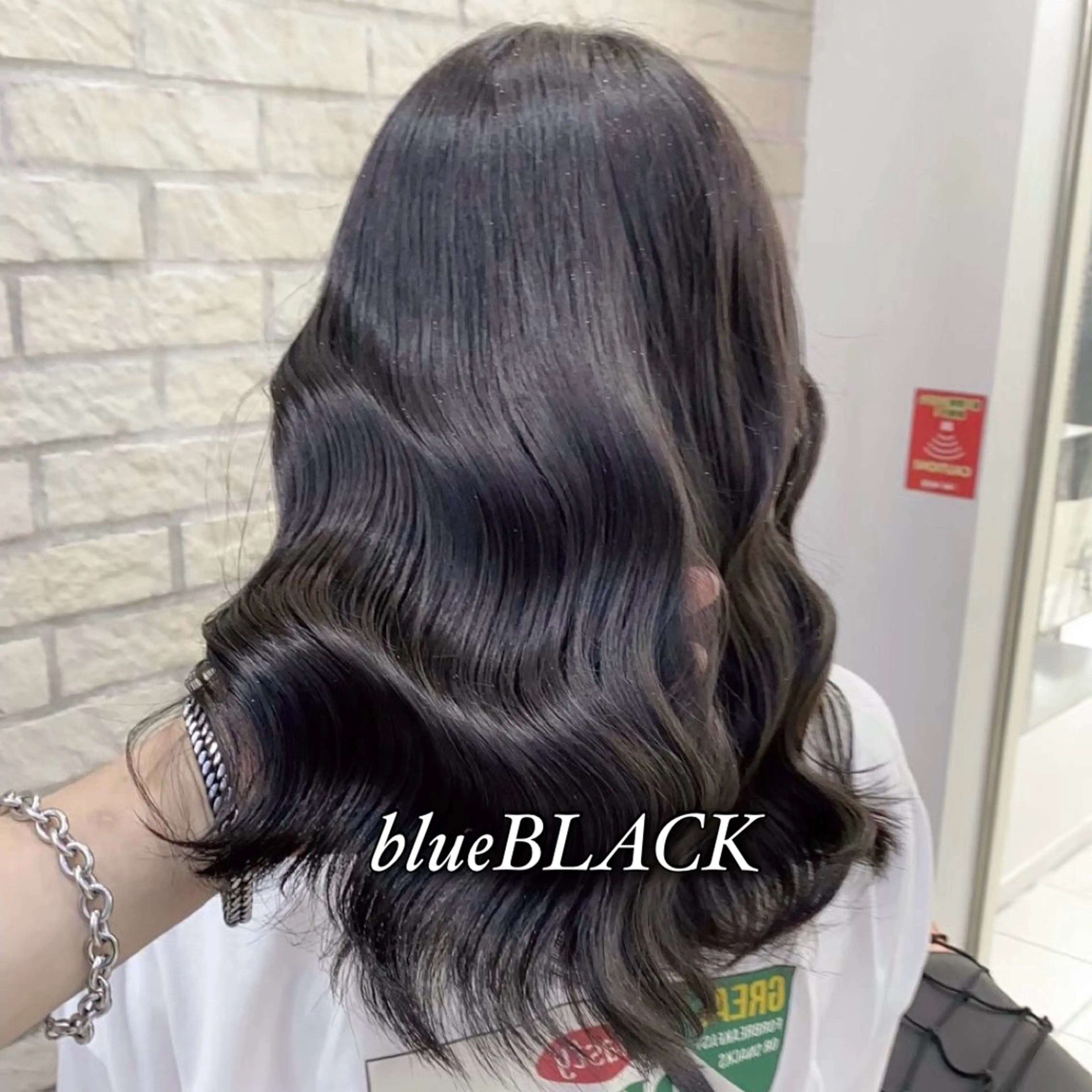 ロング カラー 成瀬スパイラル パーマ清水大隼のヘアスタイル