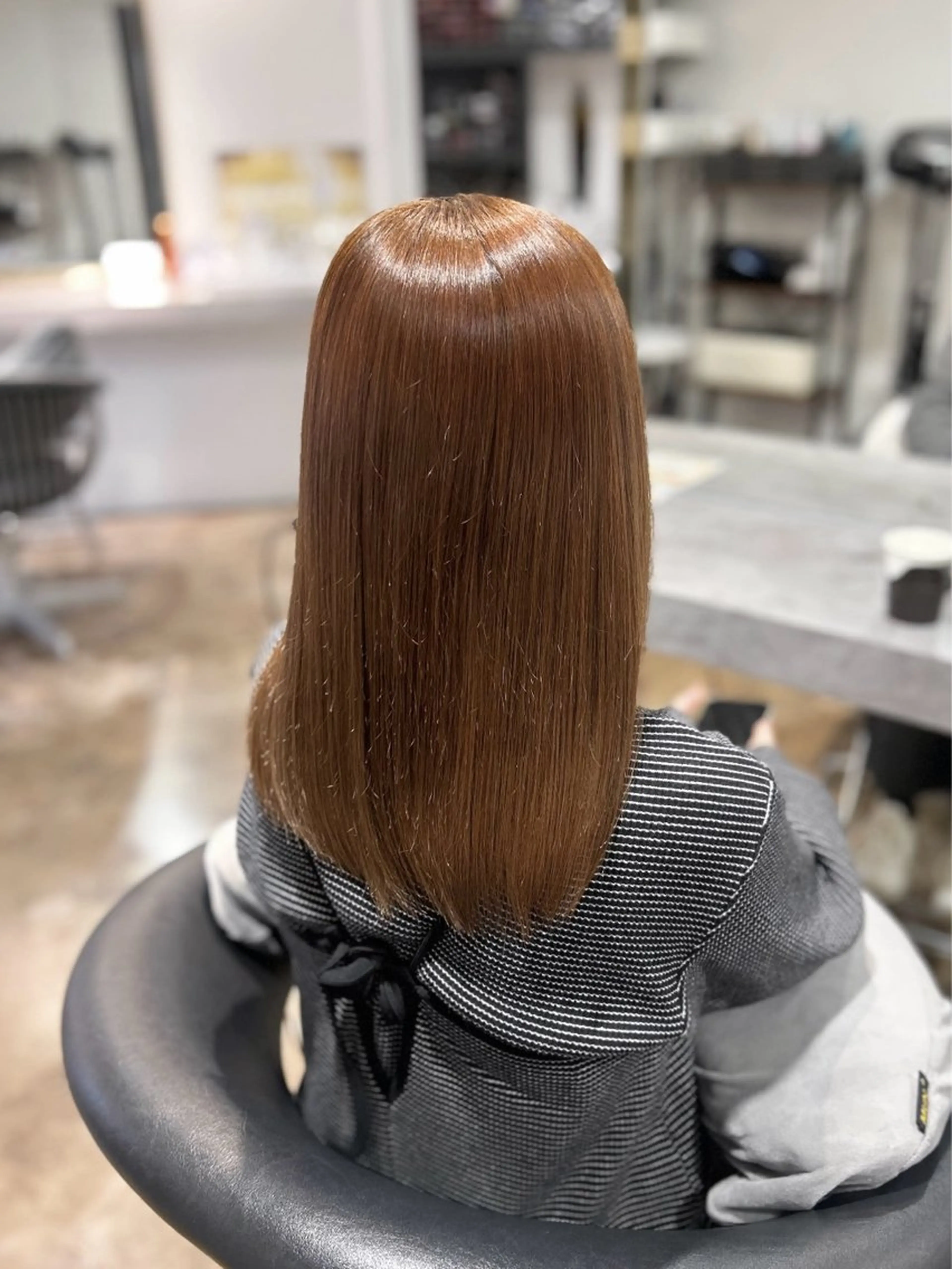 カラー ヘアカラー 透明感カラー୨୧ 松山理桜🩰˖ ࣪⊹のヘアスタイル