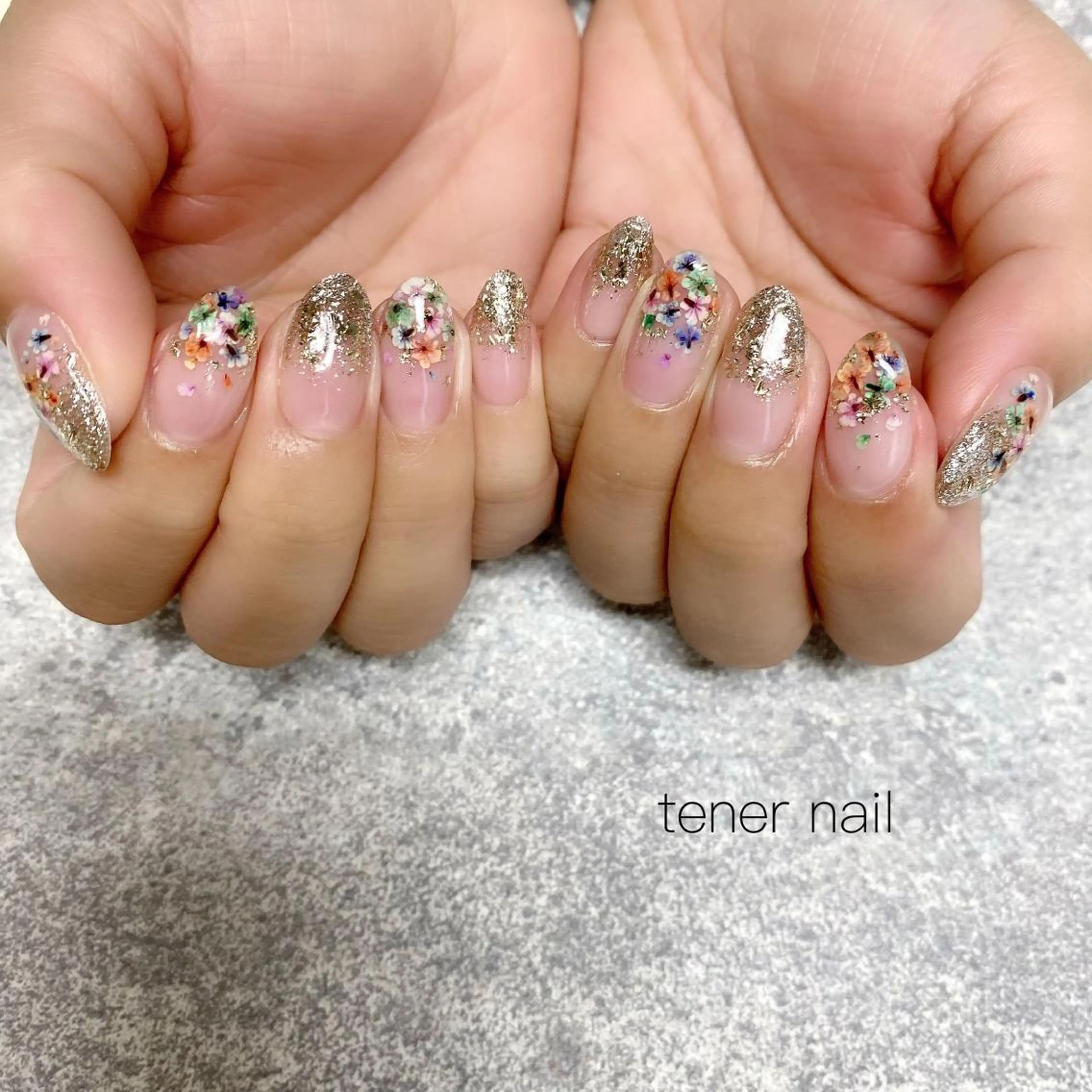 ネイル フラワーネイル テネルネイル tener nailのネイルデザイン