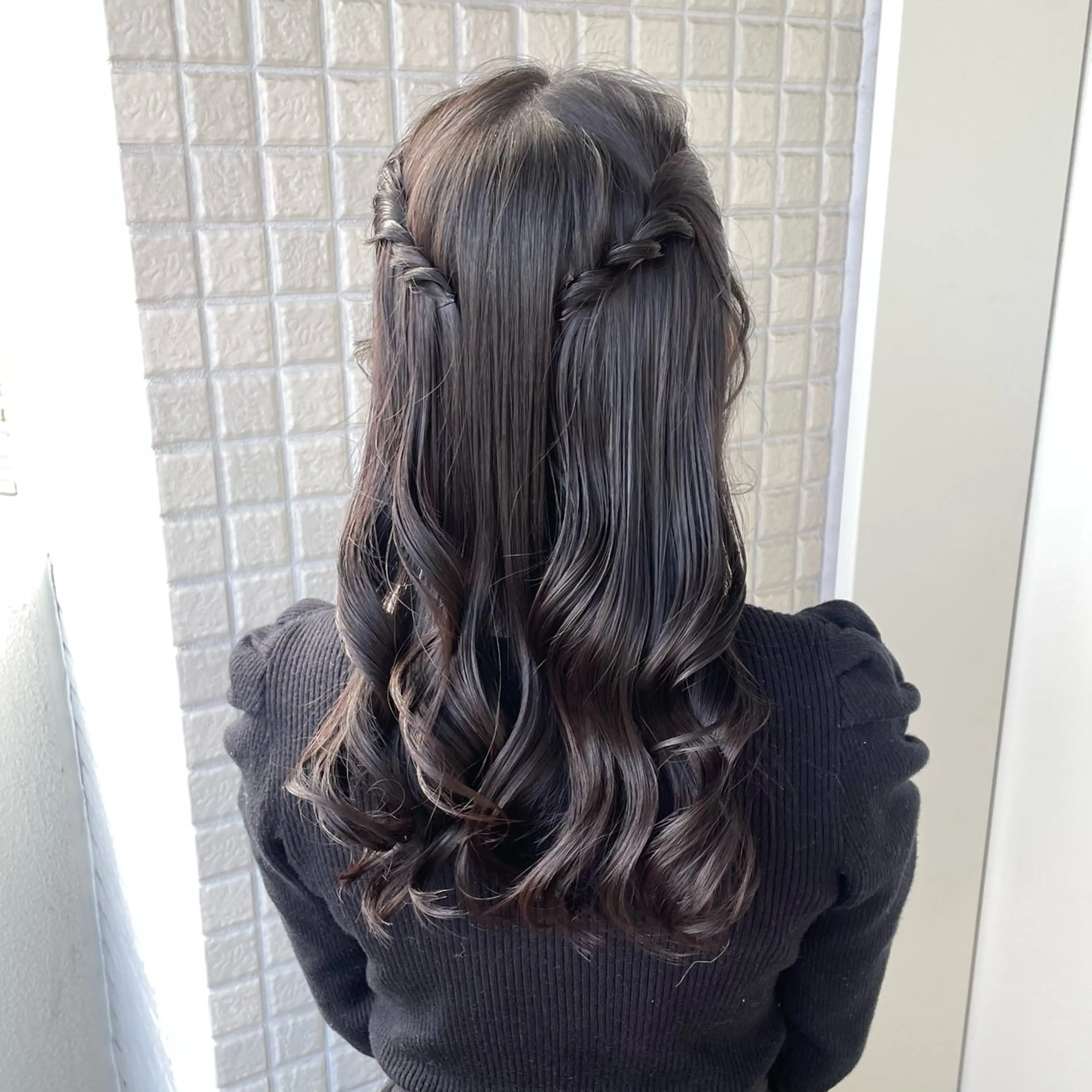 ヘアアレンジ 艶カラー🪡髪質改善 アレンジ🎀airiのヘアスタイル