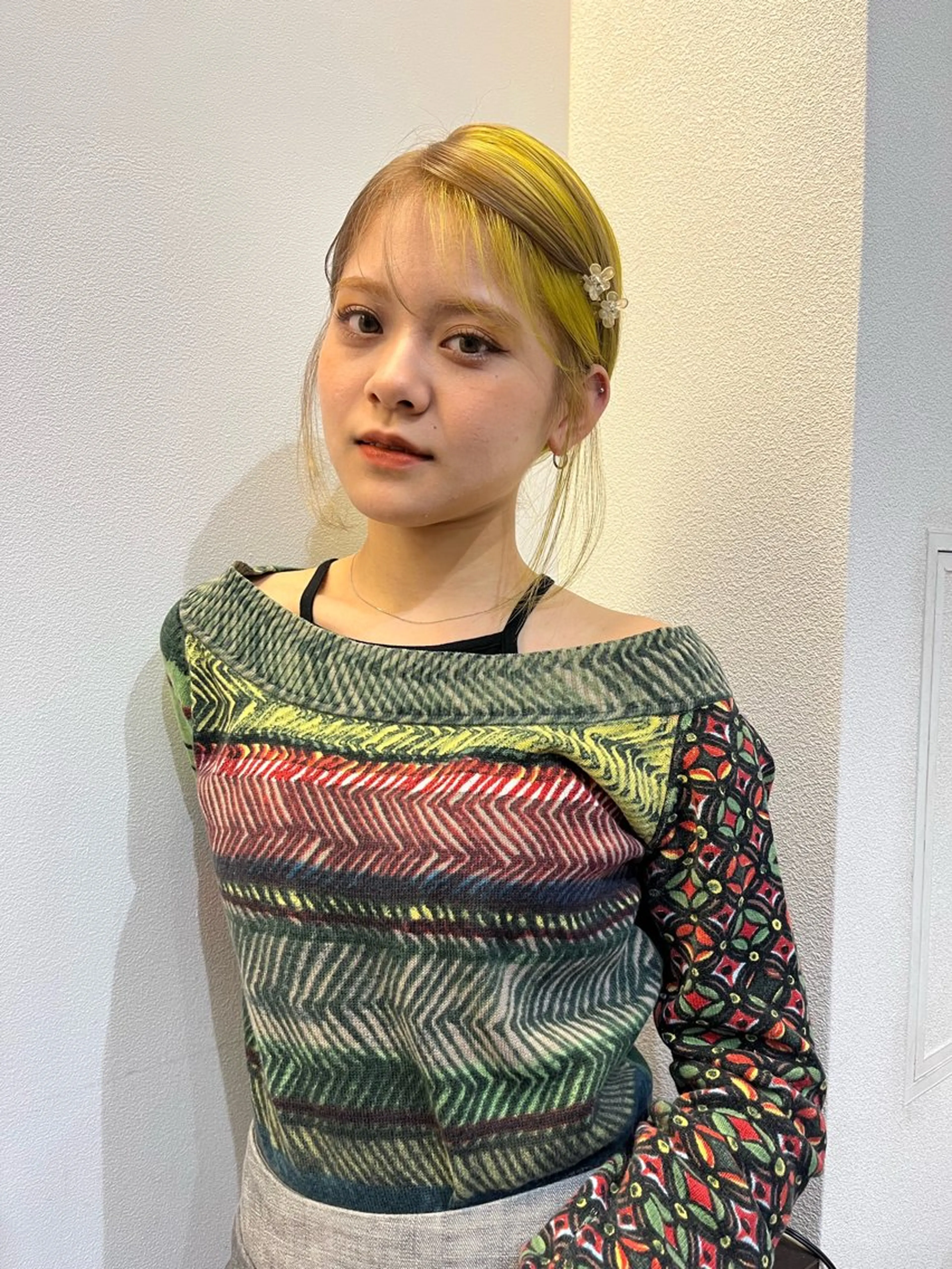 ダブルカラーの写真