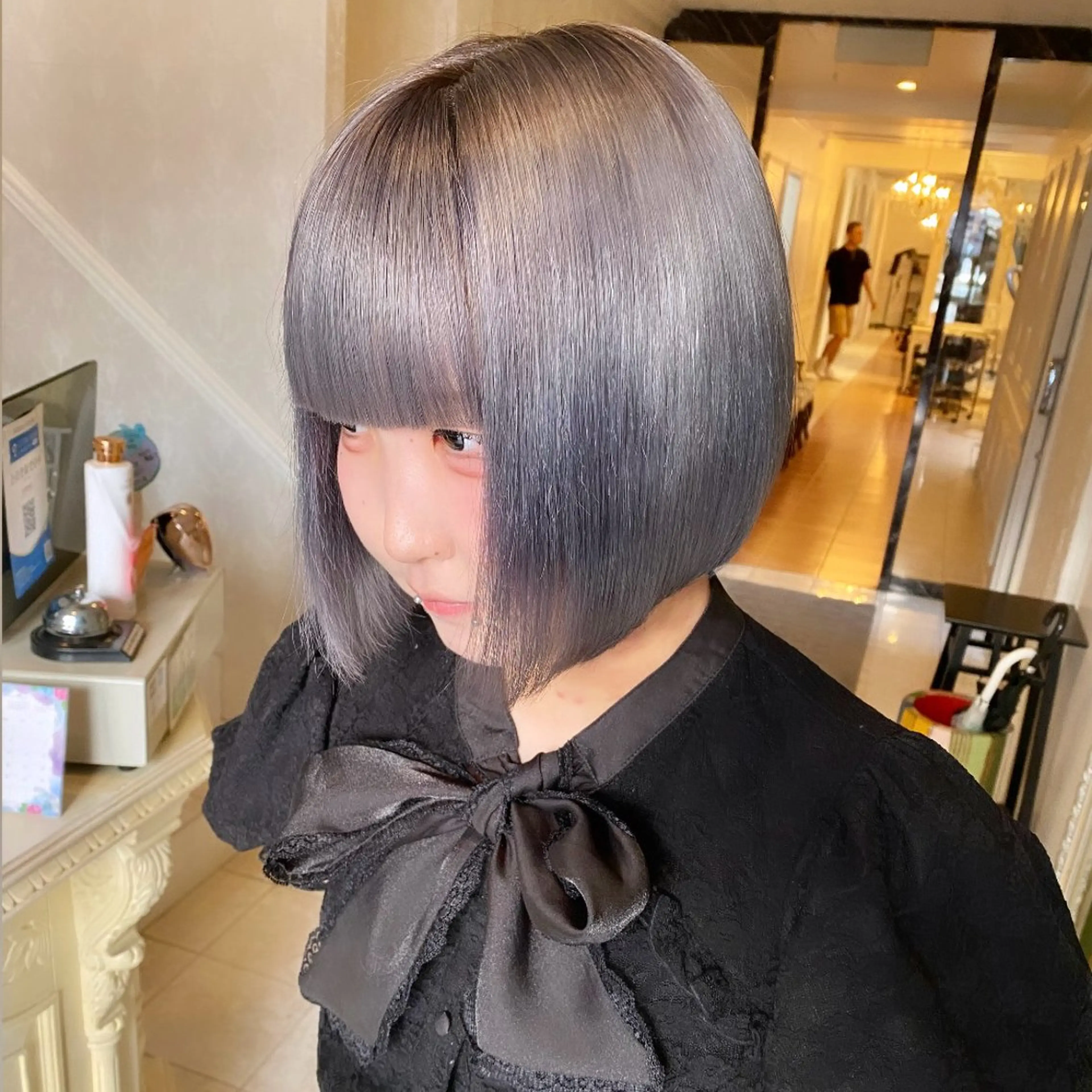 ショート ボブ 大阪ハイトーン /MYUUのヘアスタイル