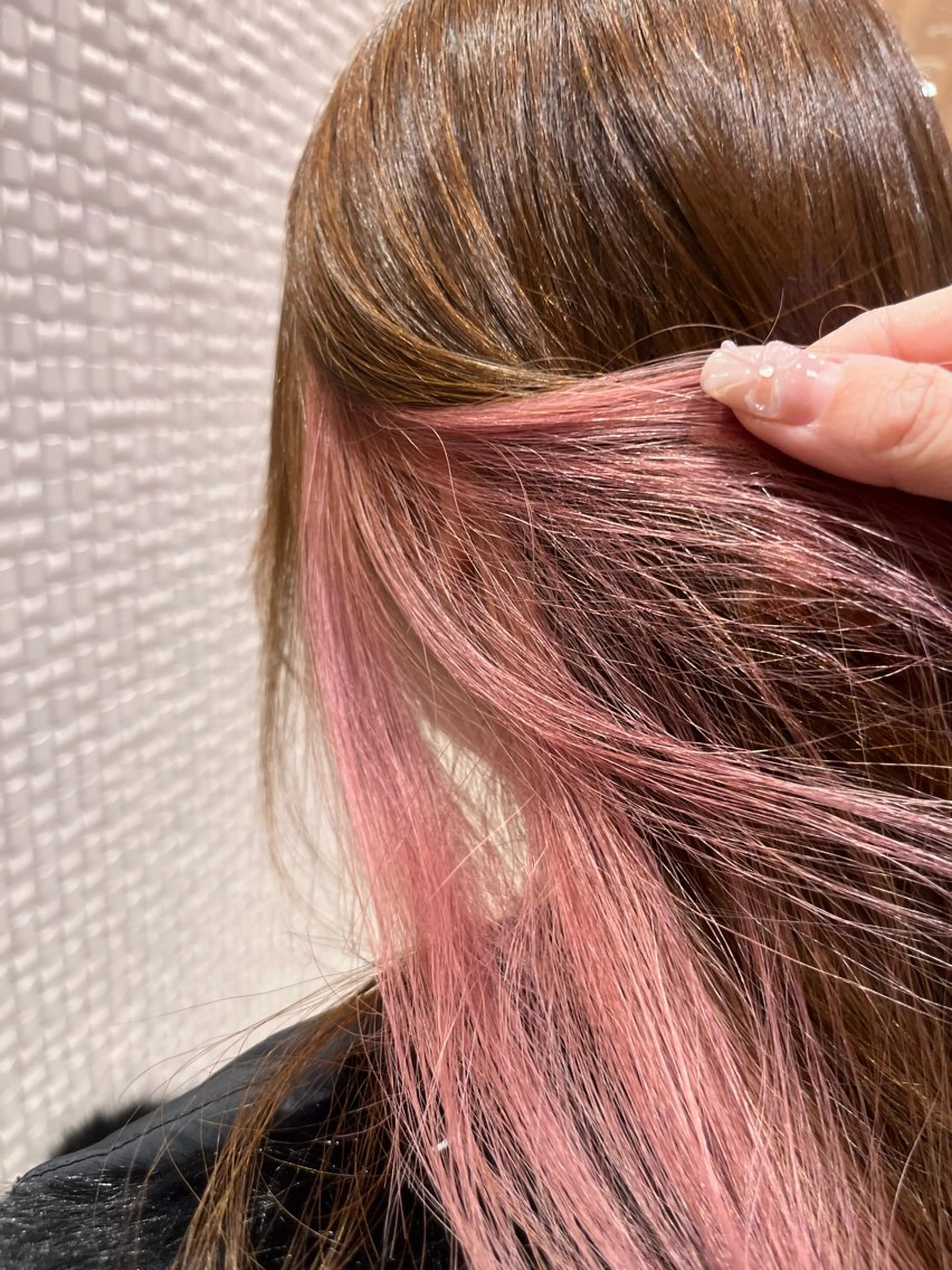 セミロング カラー 艶カラー/ よしみ🥣のヘアスタイル