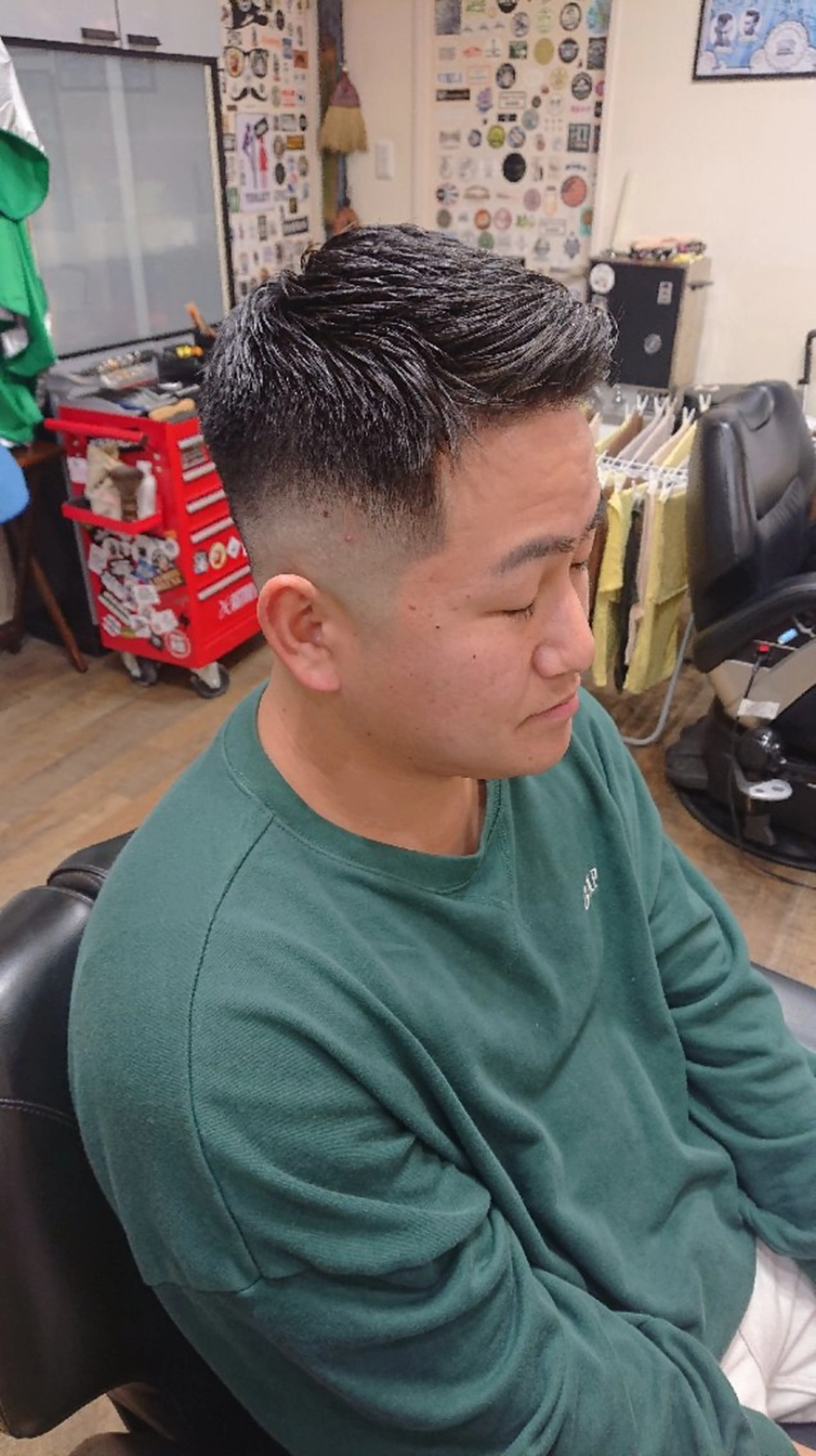 ショート 【床屋のよこがわ】 西村　岳春のヘアスタイル