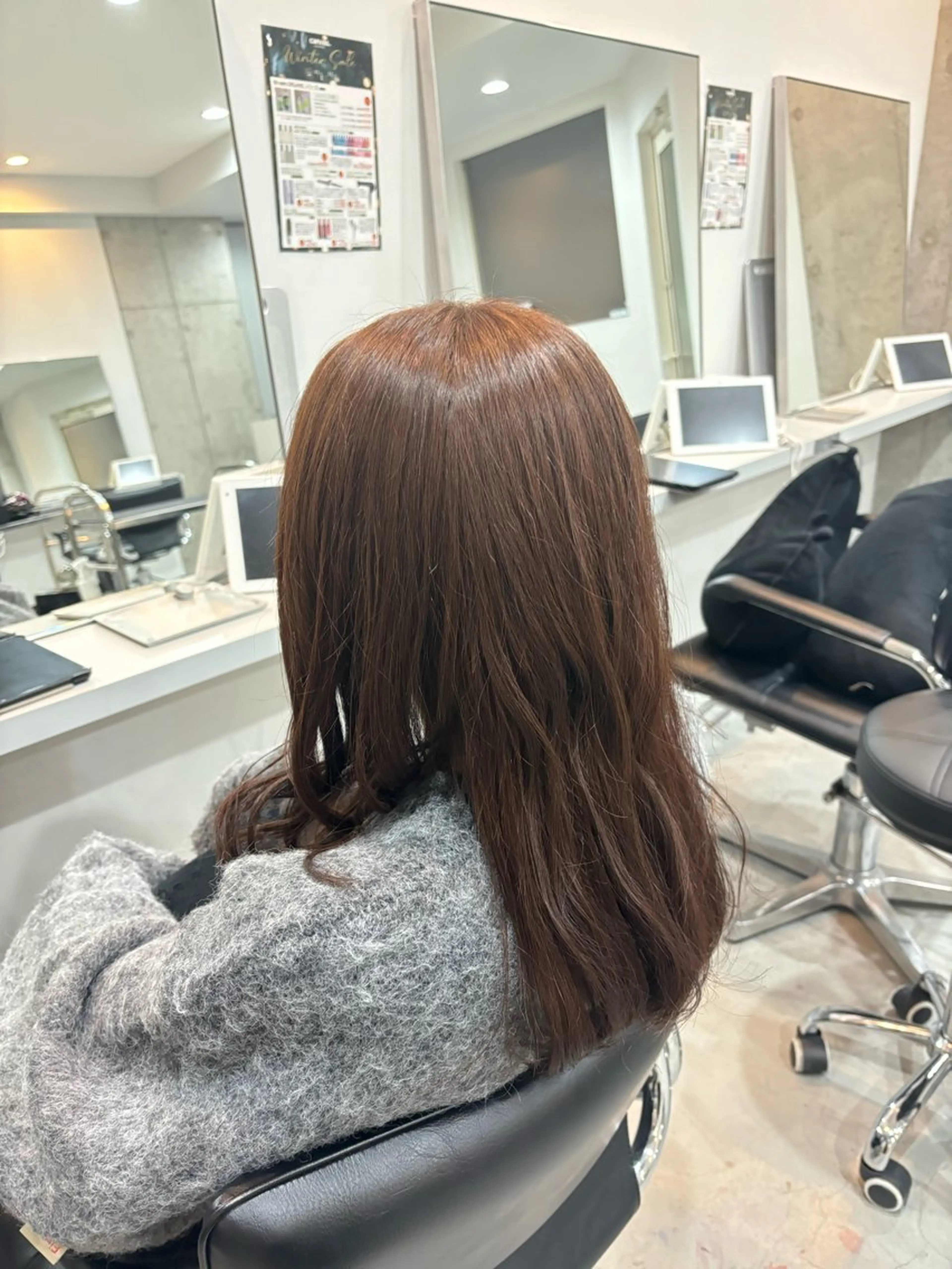 ブリーチなしダブルカラー＋ウォータートリートメント🌿の写真