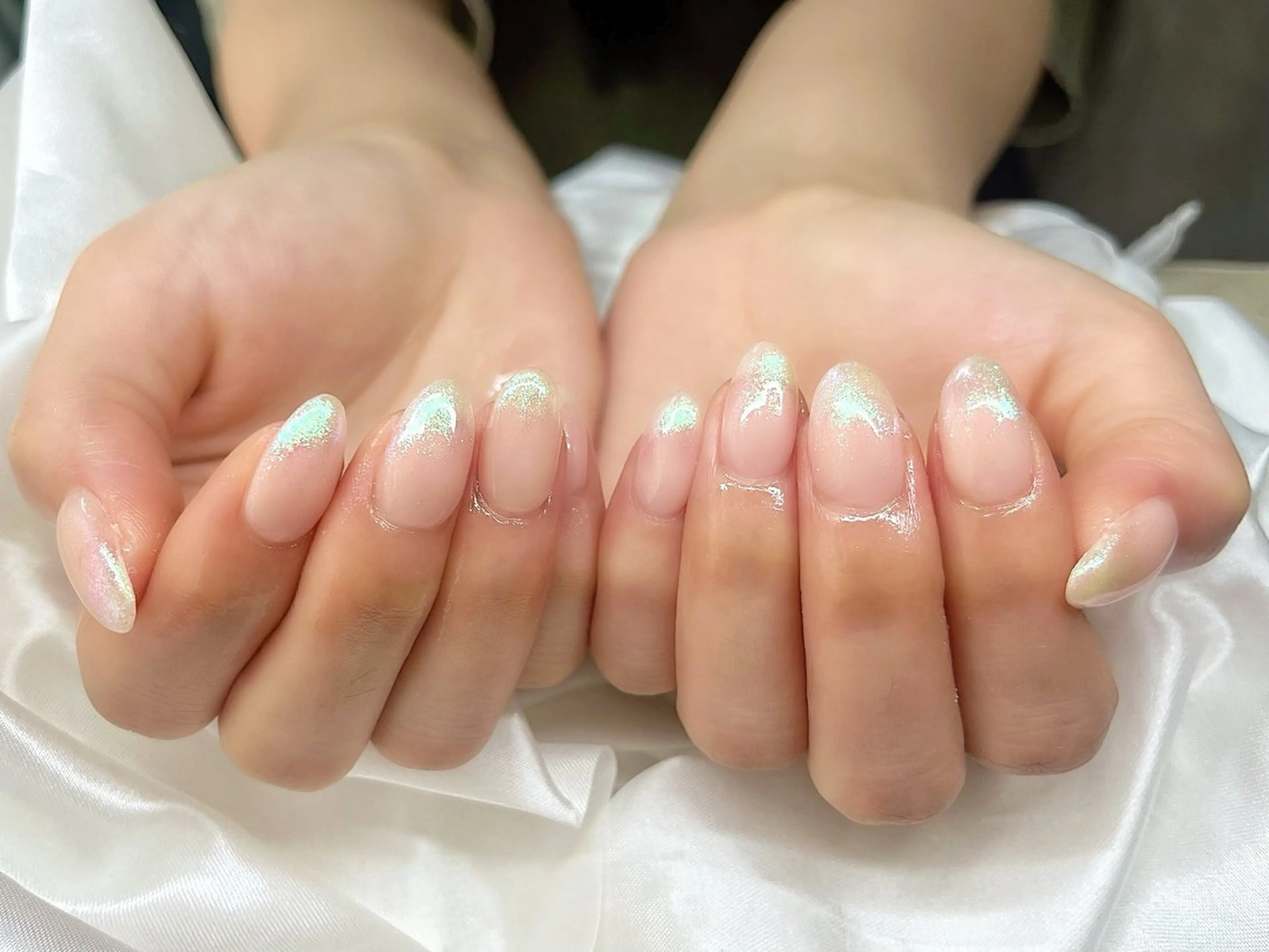 ネイル アートネイル ミラーネイル ワンカラーネイル ハンドネイル nailist kananのネイルデザイン