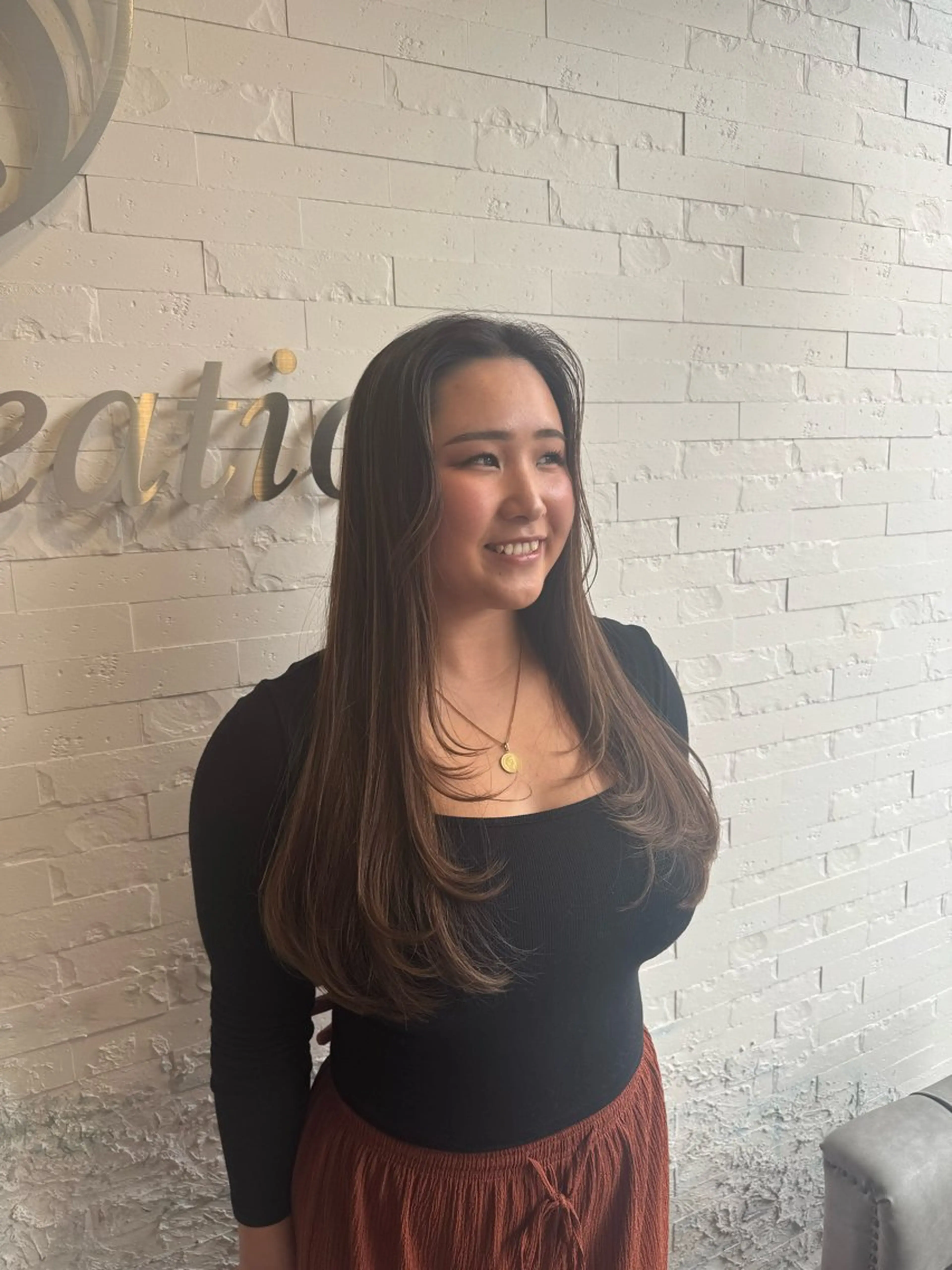 ロング カラー レイヤーカット カット ヘアカラー 💖レイヤー/暖色系 カラーAYANE💖のヘアスタイル